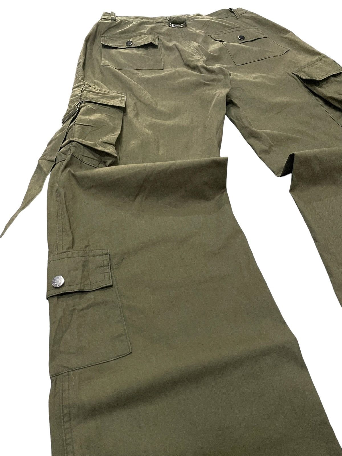 Japanese Brand × Junya Watanabe Atlantis Japan Wide Baggy Loose Parachute Cargo Pants Size US 31 - 17 Thumbnail