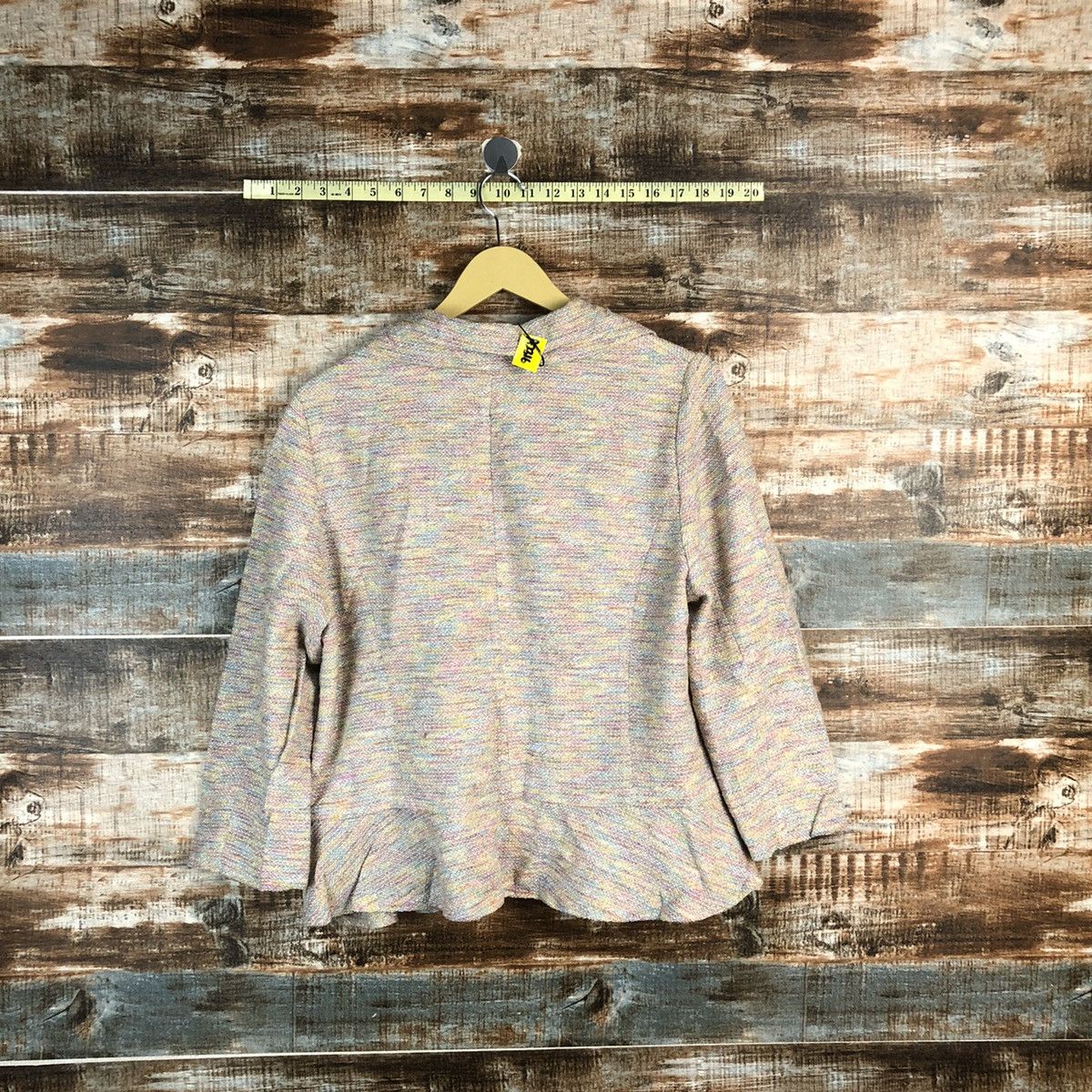 Japanese Brand Christian Aujard Liberte Pink Cardigan Knitwear #A2316 Size M / US 6-8 / IT 42-44 - 15 Thumbnail