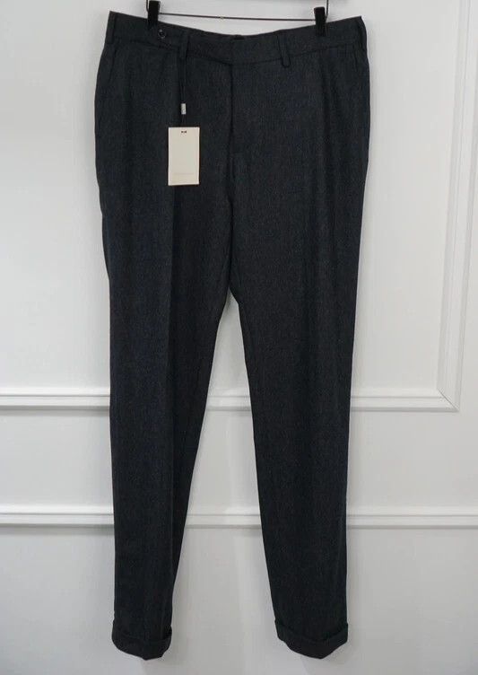 Suitsupply Men Suitsupply Brescia Trousers Flannel Wool Size 102 US42L Size 42L - 1 Thumbnail