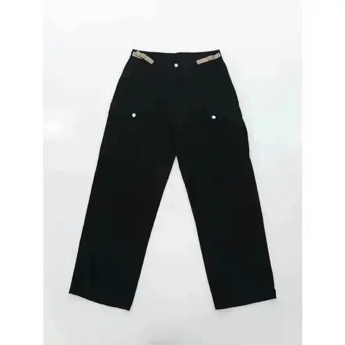 Other Japanese City Boy Heavy Cotton Overalls Wide Leg Pants Size US 36 / EU 52 - 3 Thumbnail