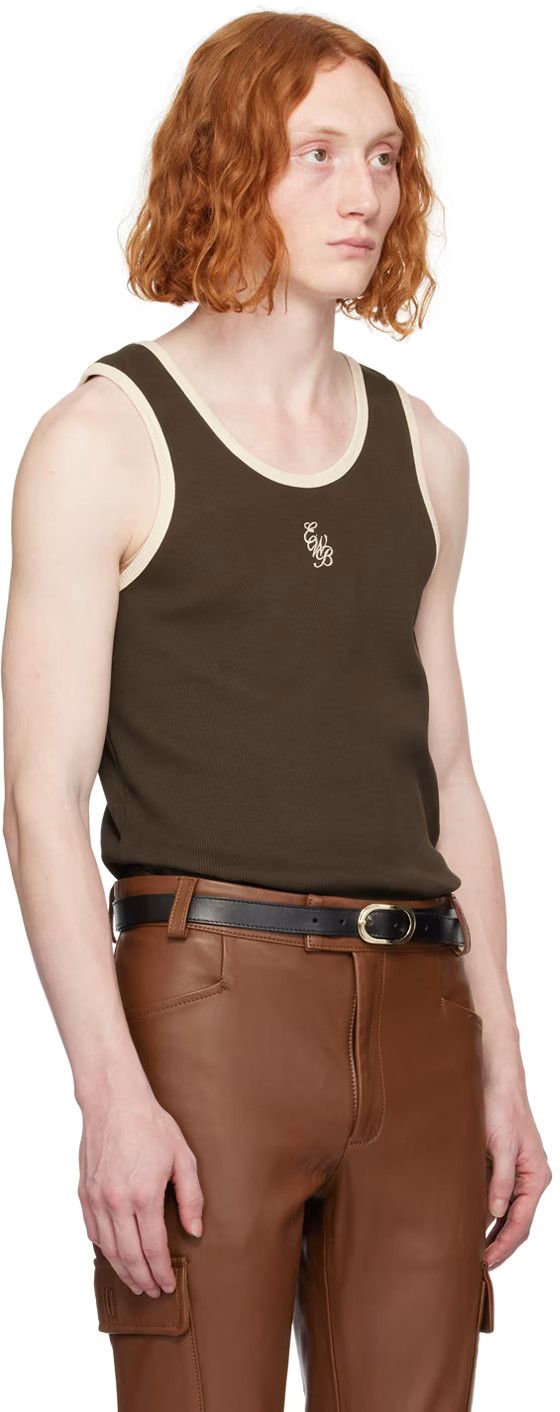 Ernest W. Baker Embroidered Tank Top Size US M / EU 48-50 / 2 - 2 Thumbnail