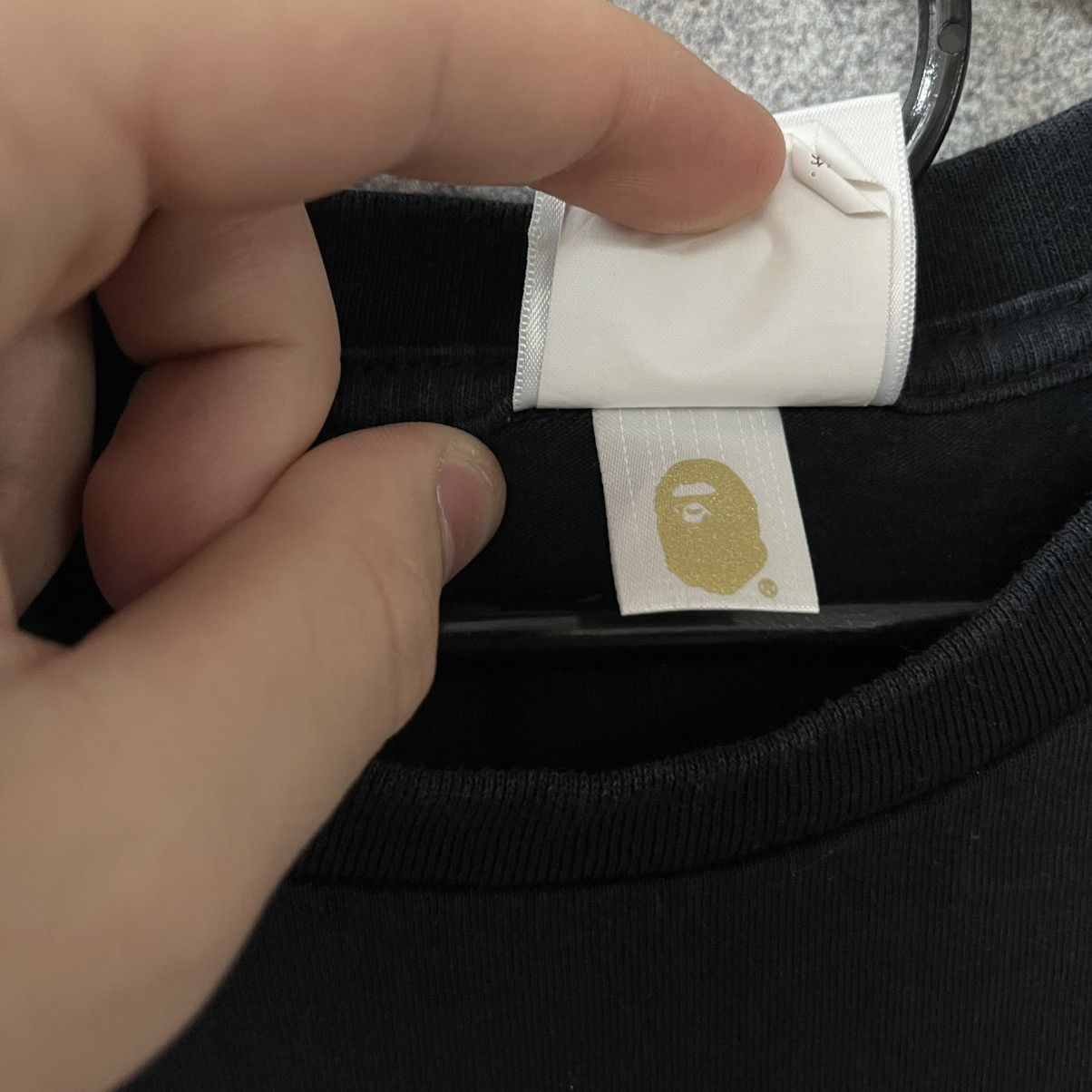 Bape Bape T-Shirt big logo Shark Black Size XS / US 0-2 / IT 36-38 - 14 Thumbnail
