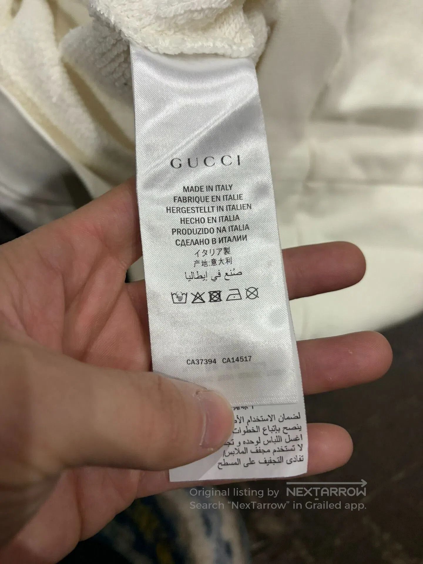 Gucci Gucci White Tennis Racket Sweatshirt. Size US L / EU 52-54 / 3 - 4 Thumbnail
