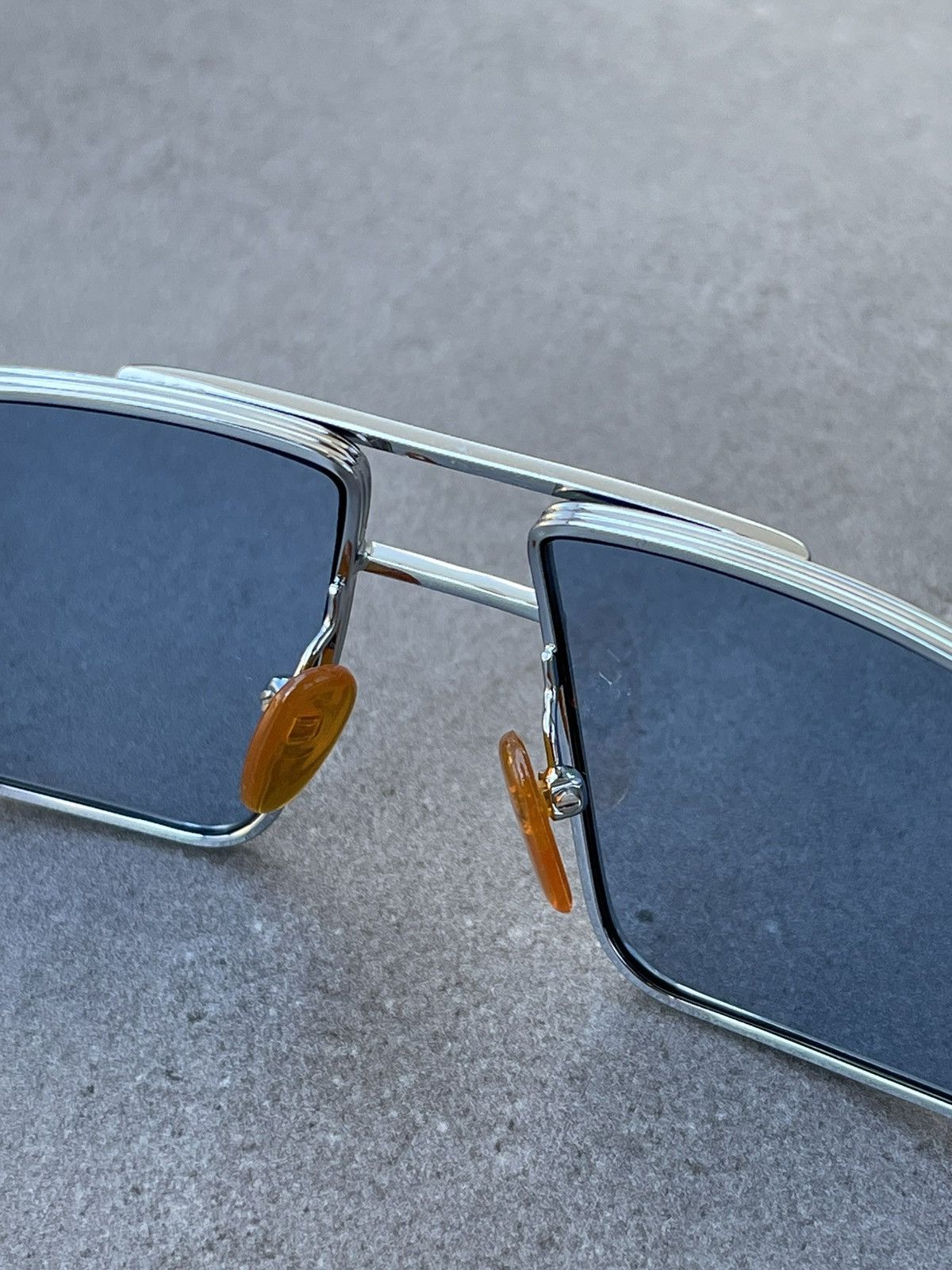 Han Kjobenhavn !DS! SS23 Han Kjobenhavn Demo High Silver Blue Sunglasses Size ONE SIZE - 20 Thumbnail