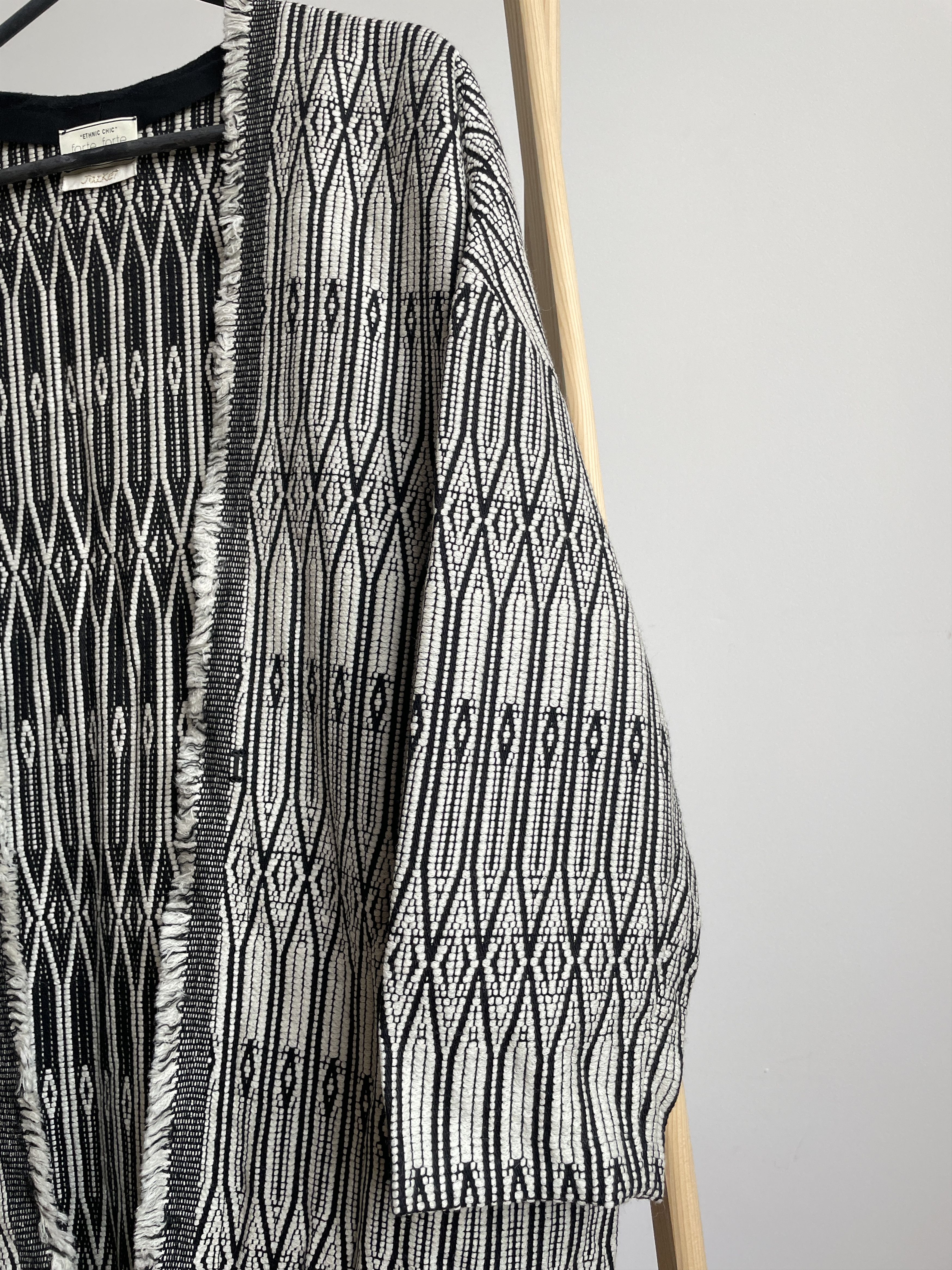 forte_forte Forte Forte Ethnic Chic 2015 Womens Jacquard Coatigan Size 0 Size XS / US 0-2 / IT 36-38 - 5 Thumbnail
