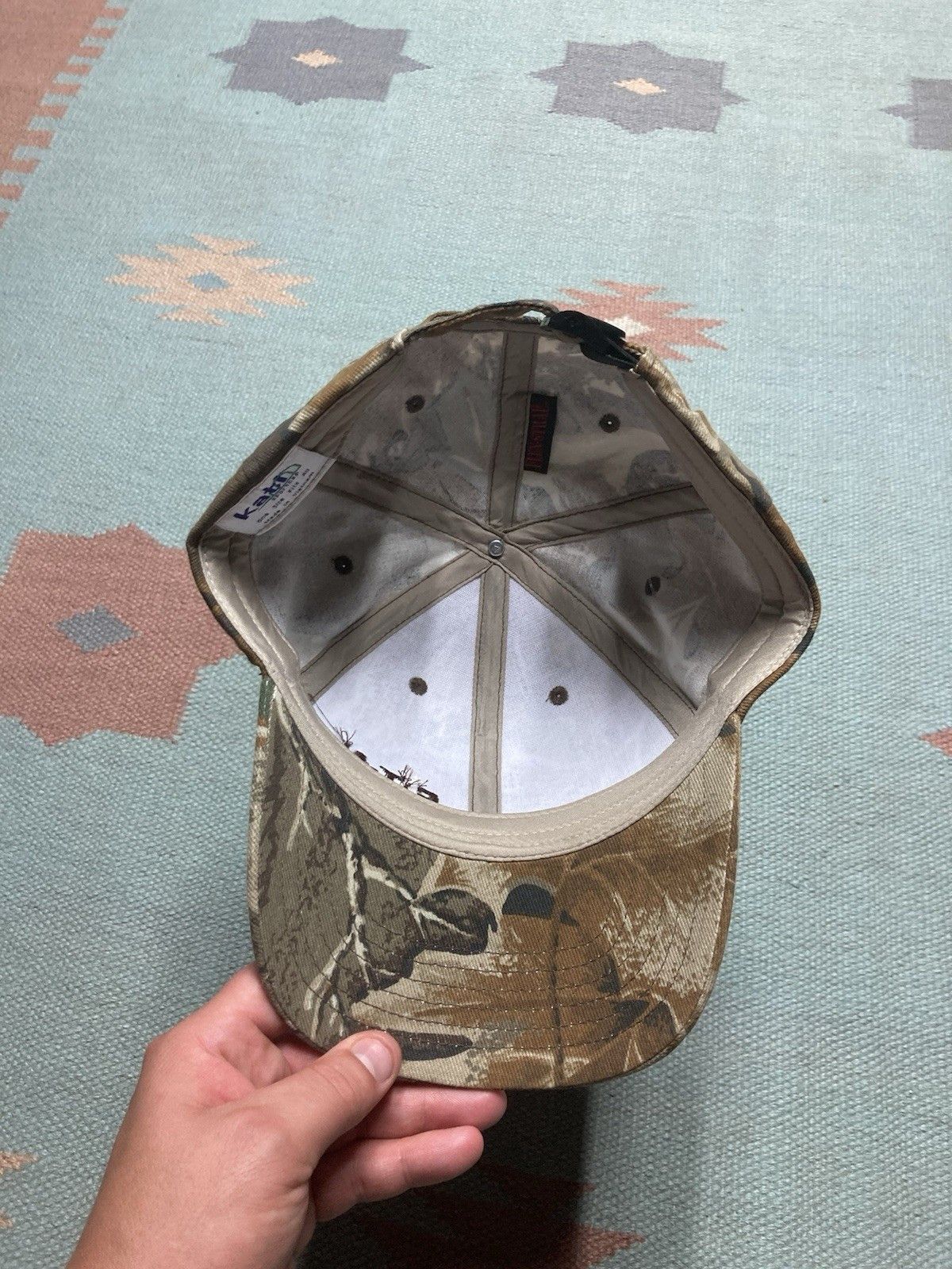 Vintage NEW VTG strapback hat camo realtree advantage NWT hunting Size ONE SIZE - 6 Thumbnail