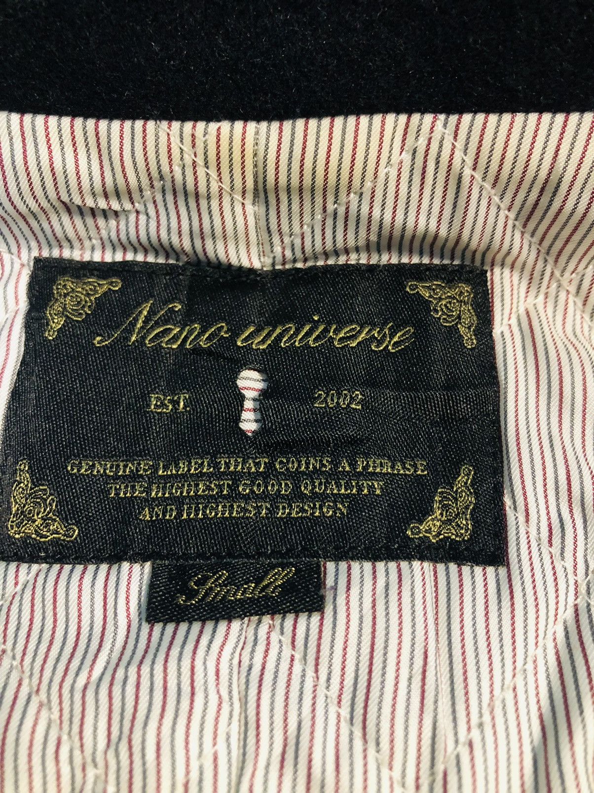Japanese Brand Nano Universe Buttoned Jacket (27) Size US M / EU 48-50 / 2 - 9 Thumbnail