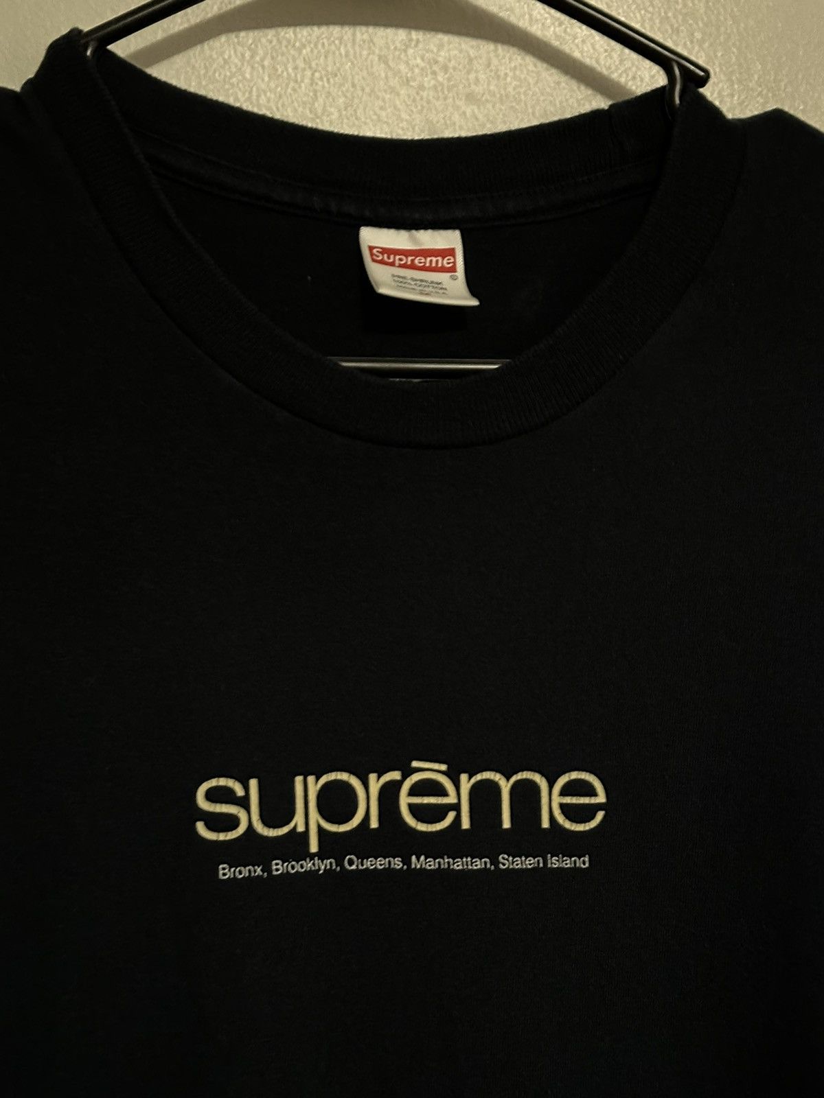 Supreme Supreme Five Boroughs Tee Size US M / EU 48-50 / 2 - 2 Thumbnail