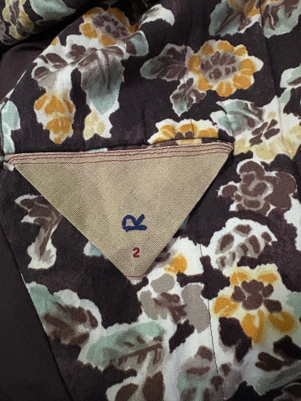 45rpm Vintage 45Rpm Mandarin Jacket Full Print Floral Design Size US M / EU 48-50 / 2 - 13 Thumbnail