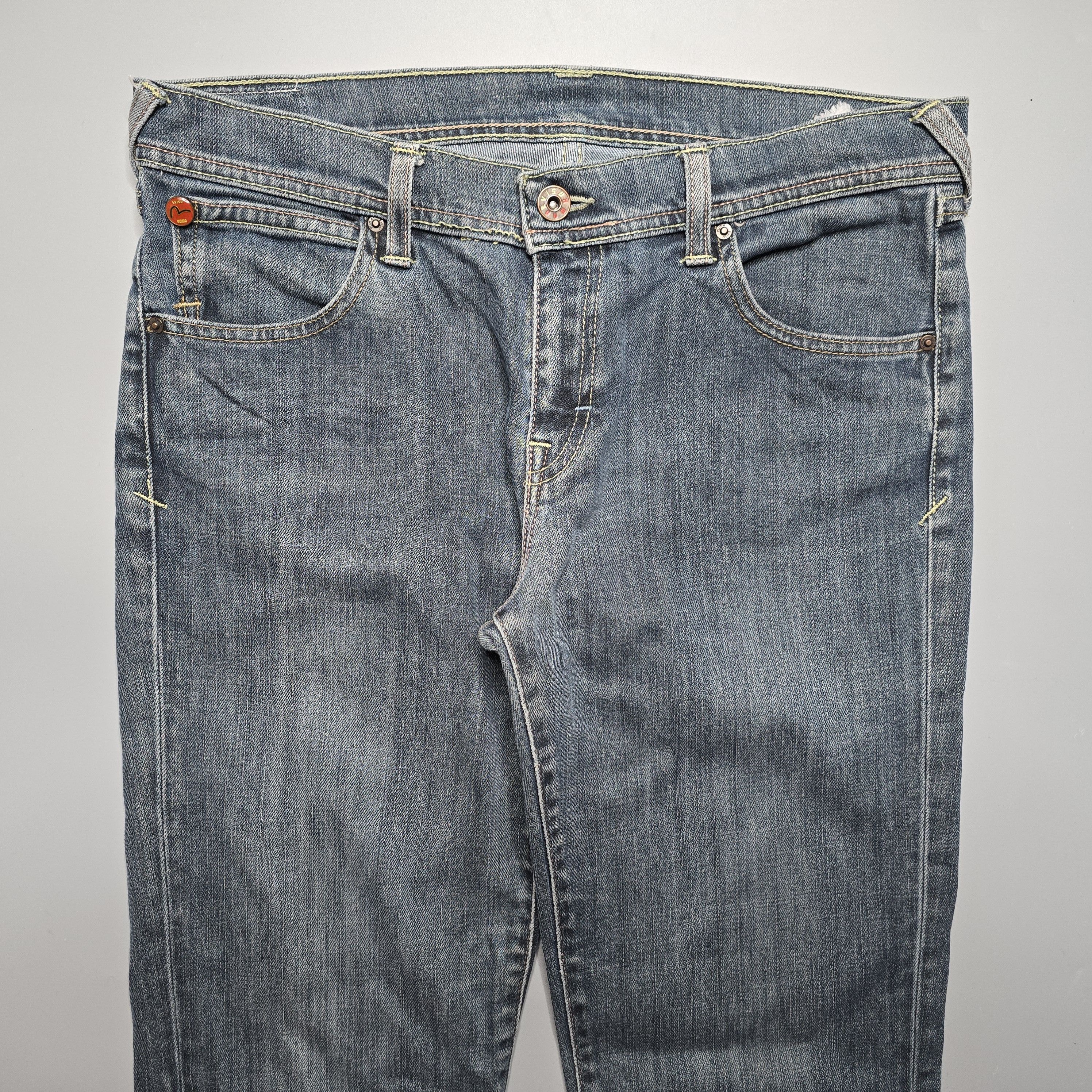 Evisu × Puma Evisu x Puma - Y2K Seagull Straight Jeans Size 30" / US 8 / IT 44 - 3 Thumbnail