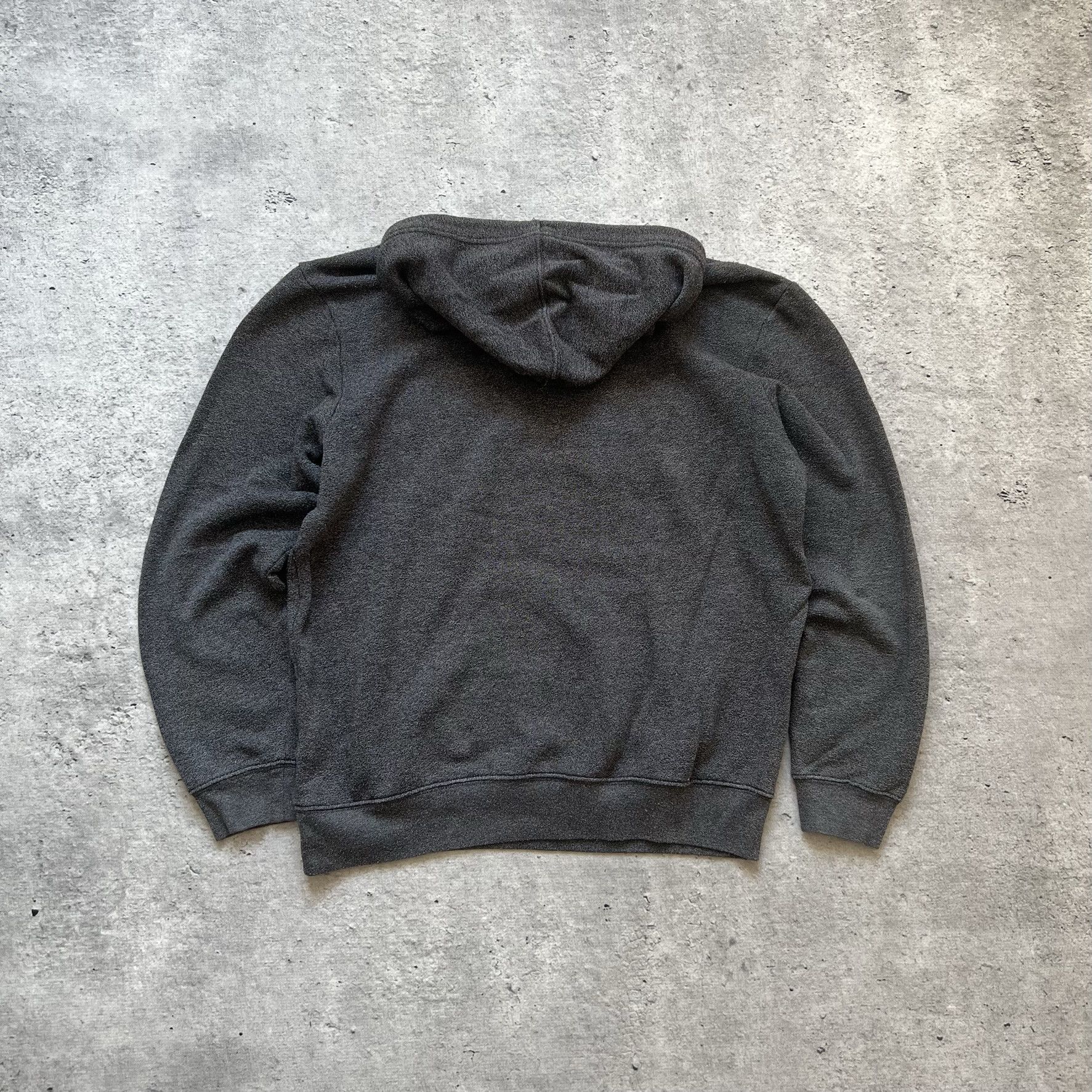 Gap Gap Vintage Dark Gray Spellout Logo Hoodie 90s Size US M / EU 48-50 / 2 - 5 Thumbnail