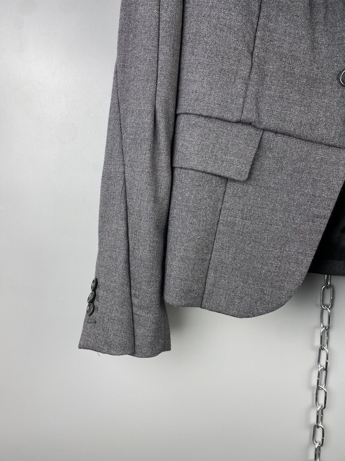 H&M × Maison Margiela Maison Margiela H&M Womens Wool Avant Garde Blazer Jacket Size S / US 4 / IT 40 - 6 Thumbnail