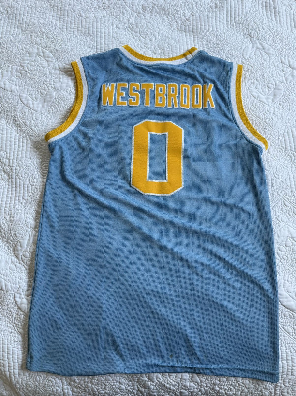 Adidas Vintage UCLA Russell Westbrook Jersey Size US L / EU 52-54 / 3 - 3 Thumbnail
