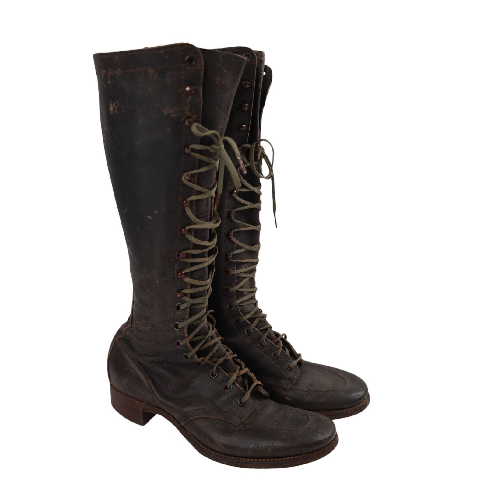 Red Wing × Vintage True Vintage 1930s Red Wing Womens Hiking Boots Size US 5 / IT 35 - 1 Thumbnail