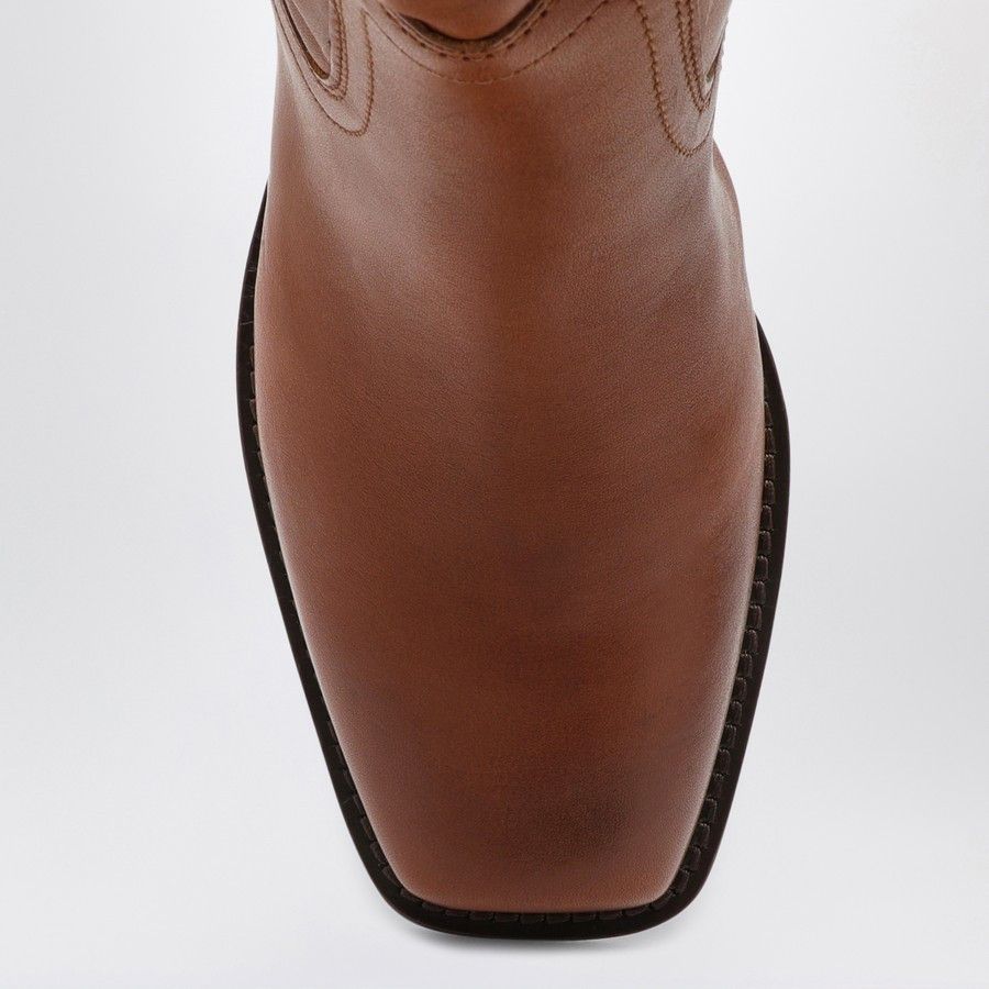 Isabel Marant o1d2blof0824 Leather Boots in Brown Size US 9 / IT 39 - 3 Thumbnail