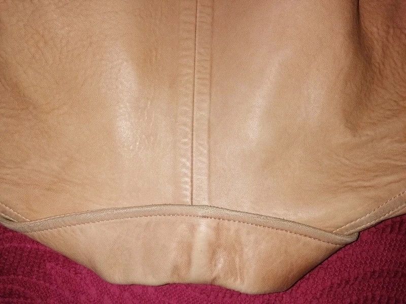 Polo Ralph Lauren × Ralph Lauren Ralph Lauren Jacket Bomber Leather Bike Biker Moto Pocket Size S / US 4 / IT 40 - 7 Thumbnail