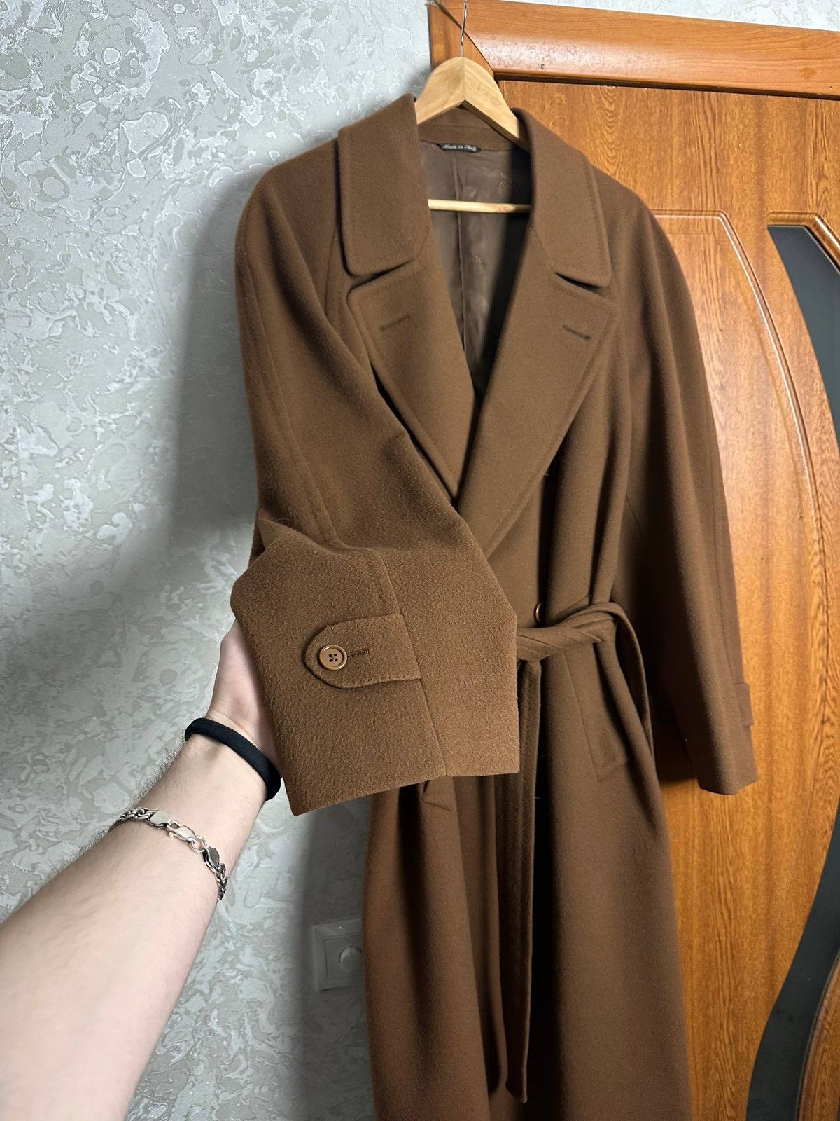 Lanvin Lanvin Paris Wool Cashmere Blend Double Breasted Trench Coat Size XL / US 12-14 / IT 48-50 - 18 Thumbnail
