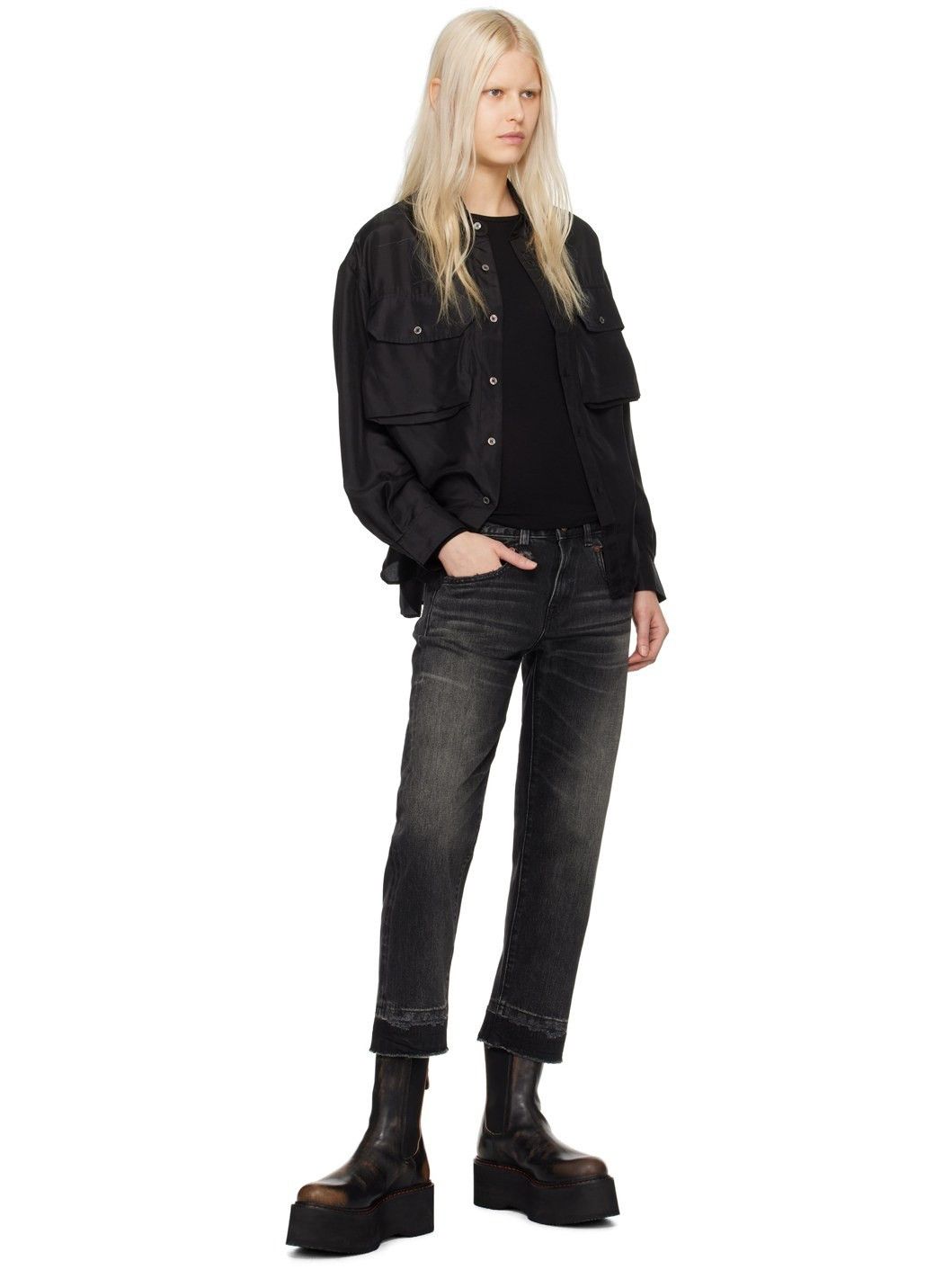 R13 Boy Straight. 26 Size 26" / US 2 / IT 38 - 8 Thumbnail