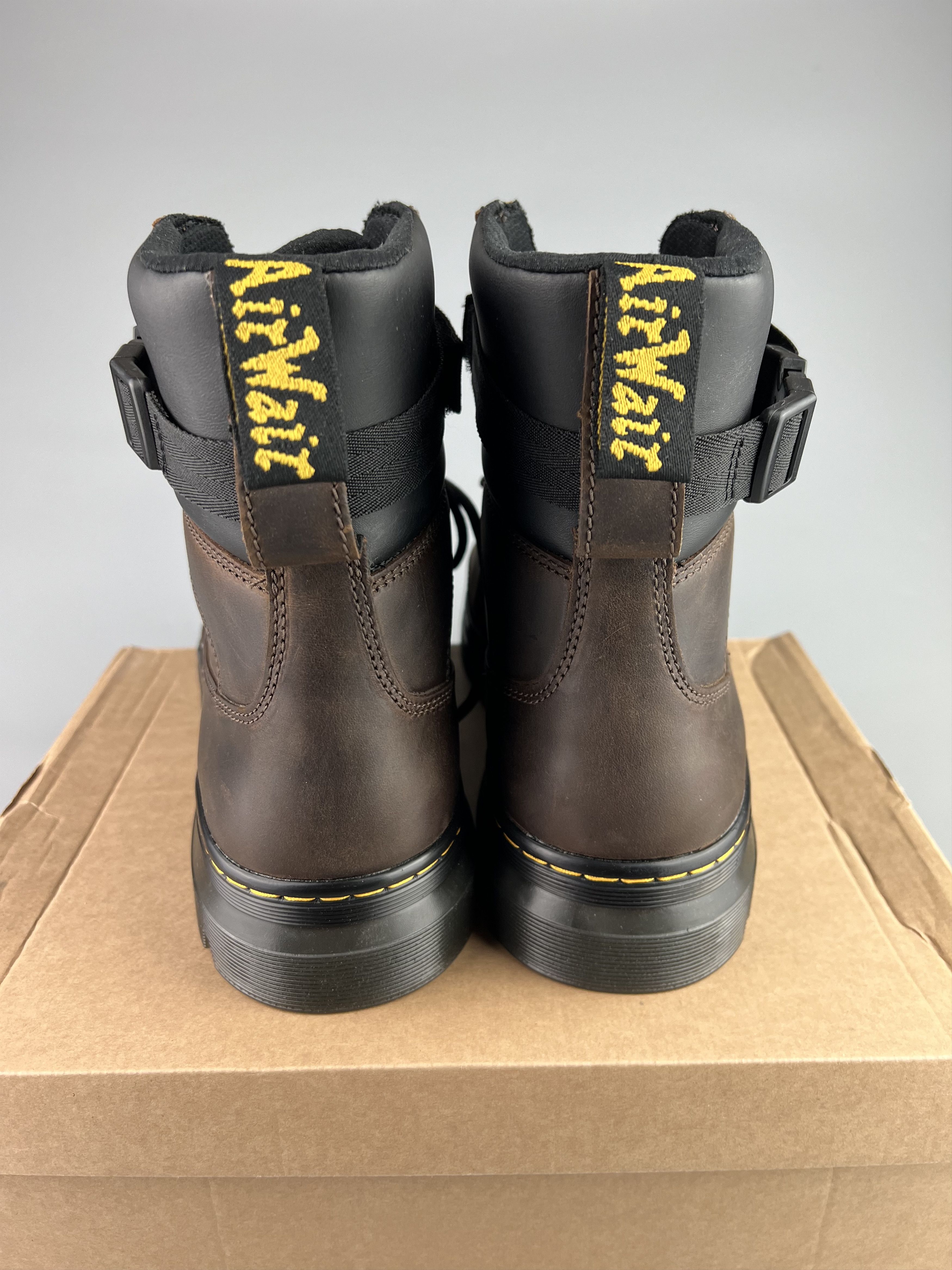 Dr. Martens US14 Dr.Martens Combs Tech Leather Boots Men's Brown Size US 14 / EU 47 - 3 Thumbnail