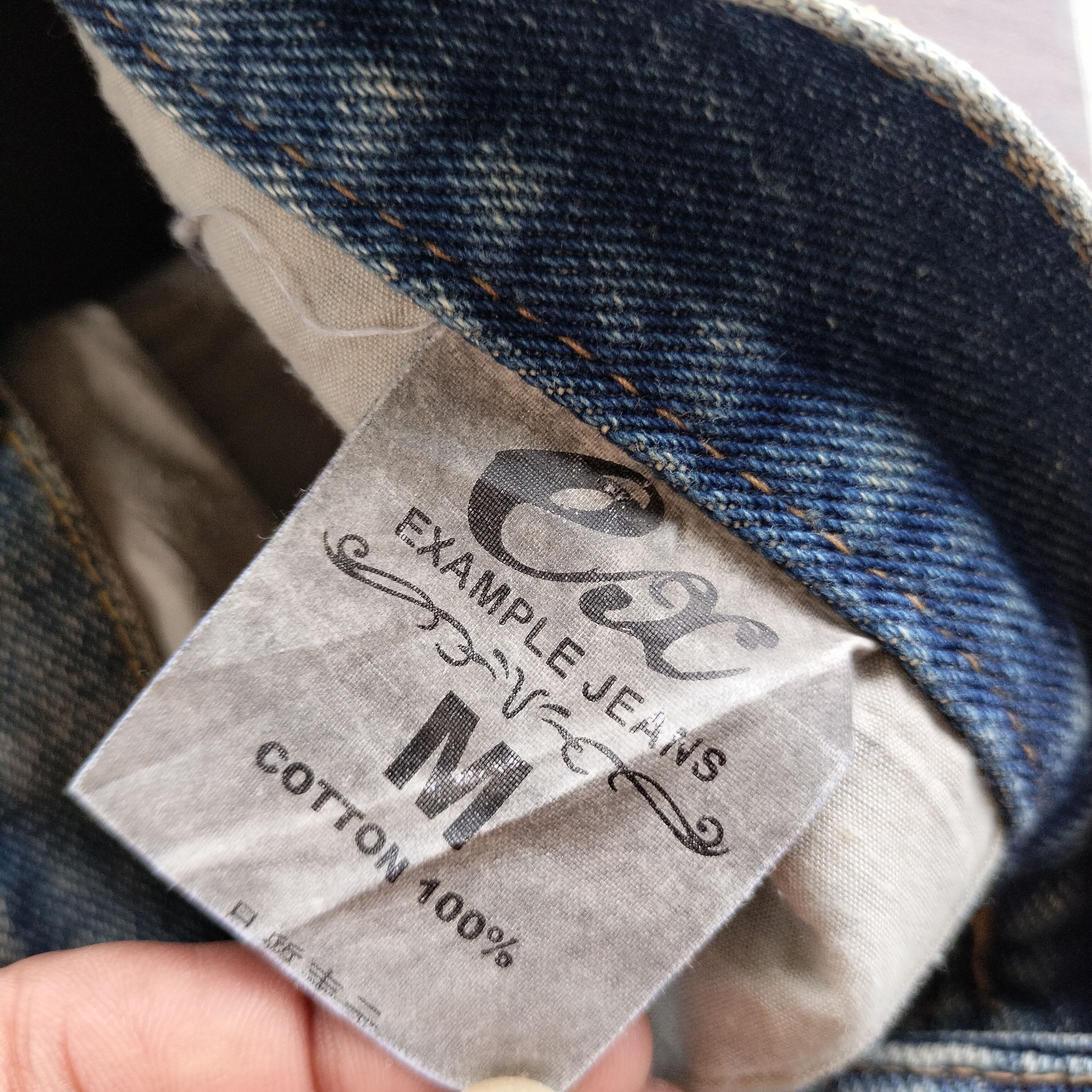 Tornado Mart Example mud wash distressed denim Size US 33 - 5 Thumbnail