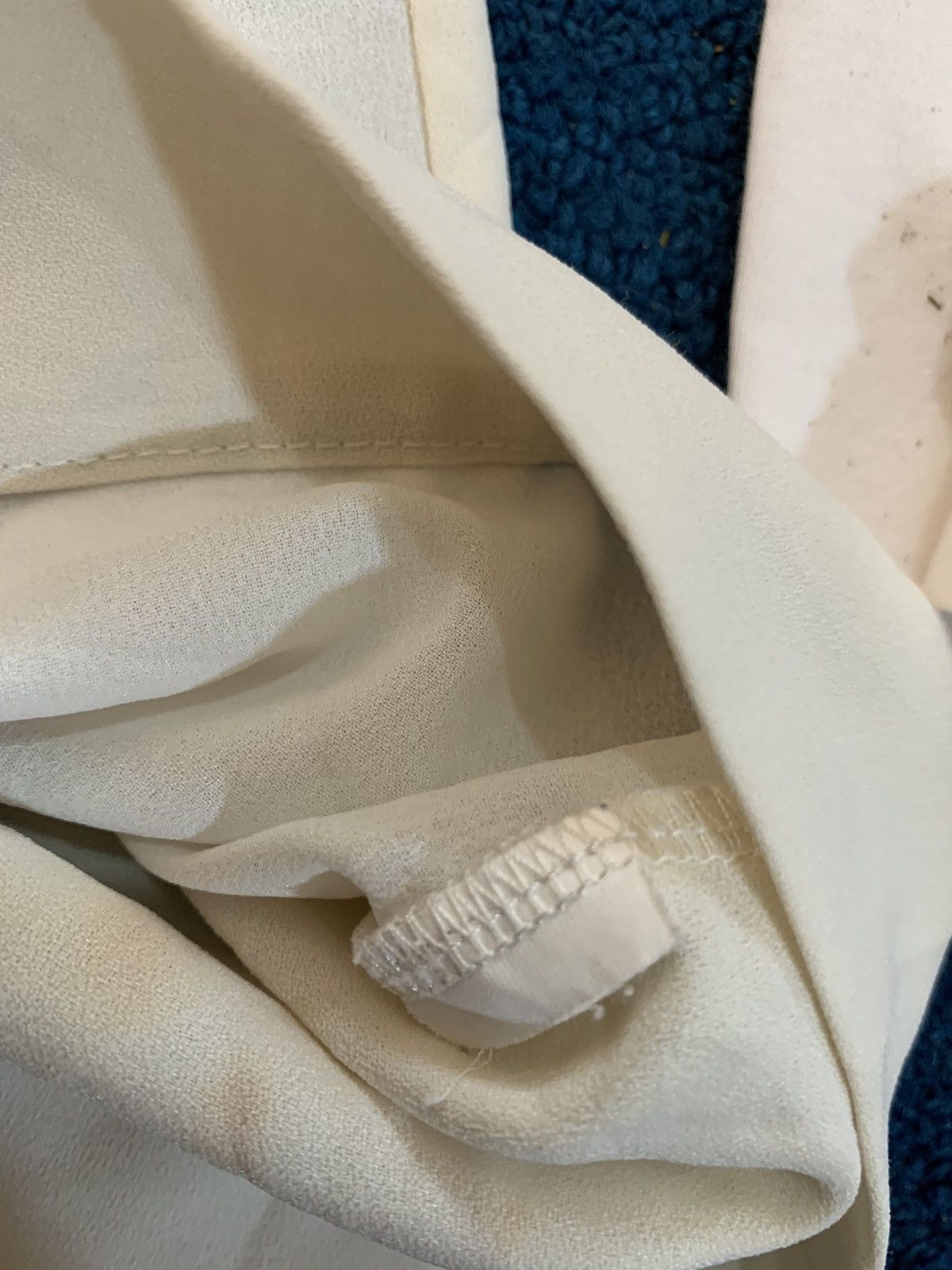 If Six Was Nine × Vintage zara top OFF WHITE Vintage Size M / US 6-8 / IT 42-44 - 3 Thumbnail