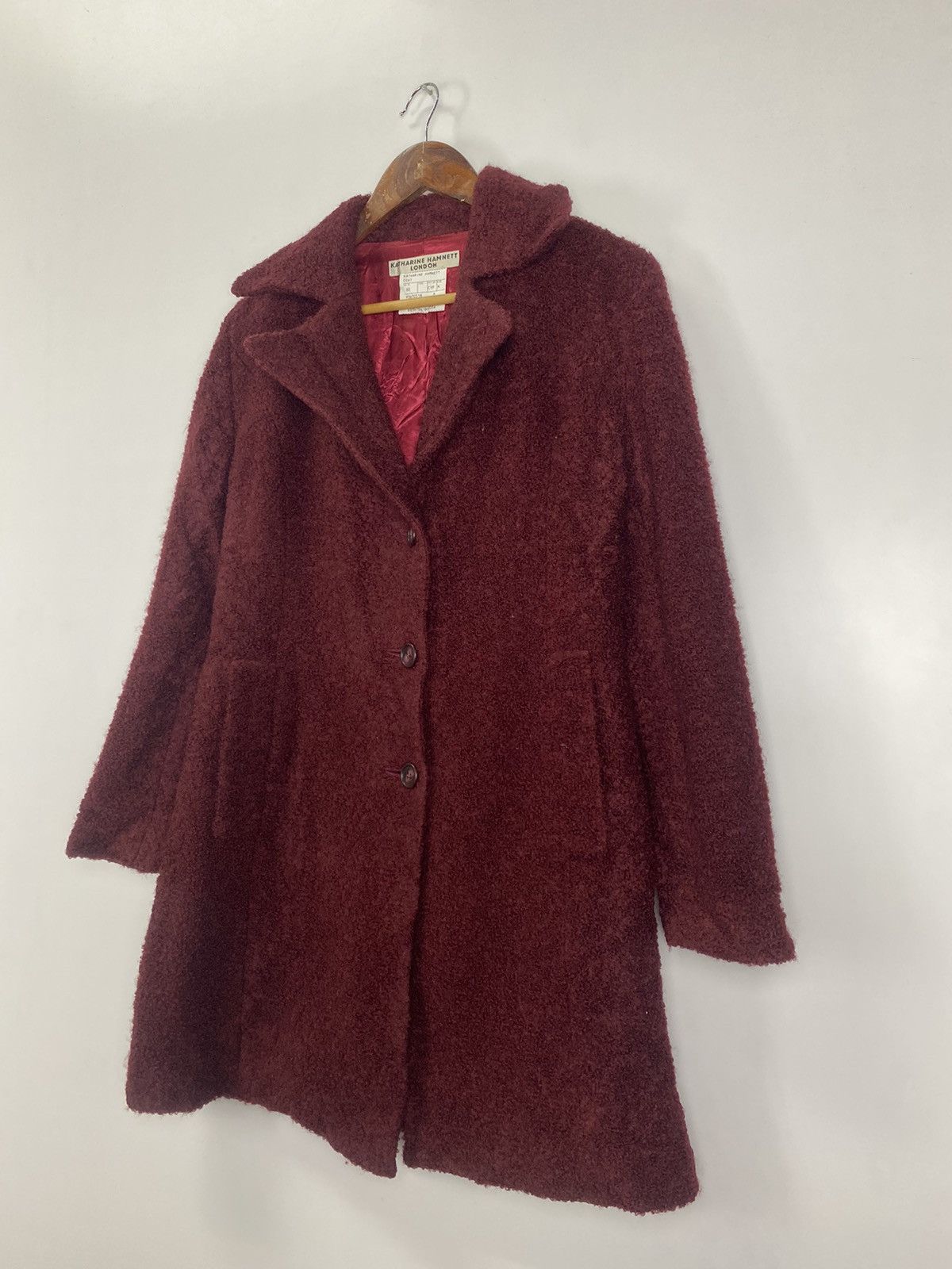 Vintage Katharine Hamnett London Long Coat Size US M / EU 48-50 / 2 - 4 Thumbnail