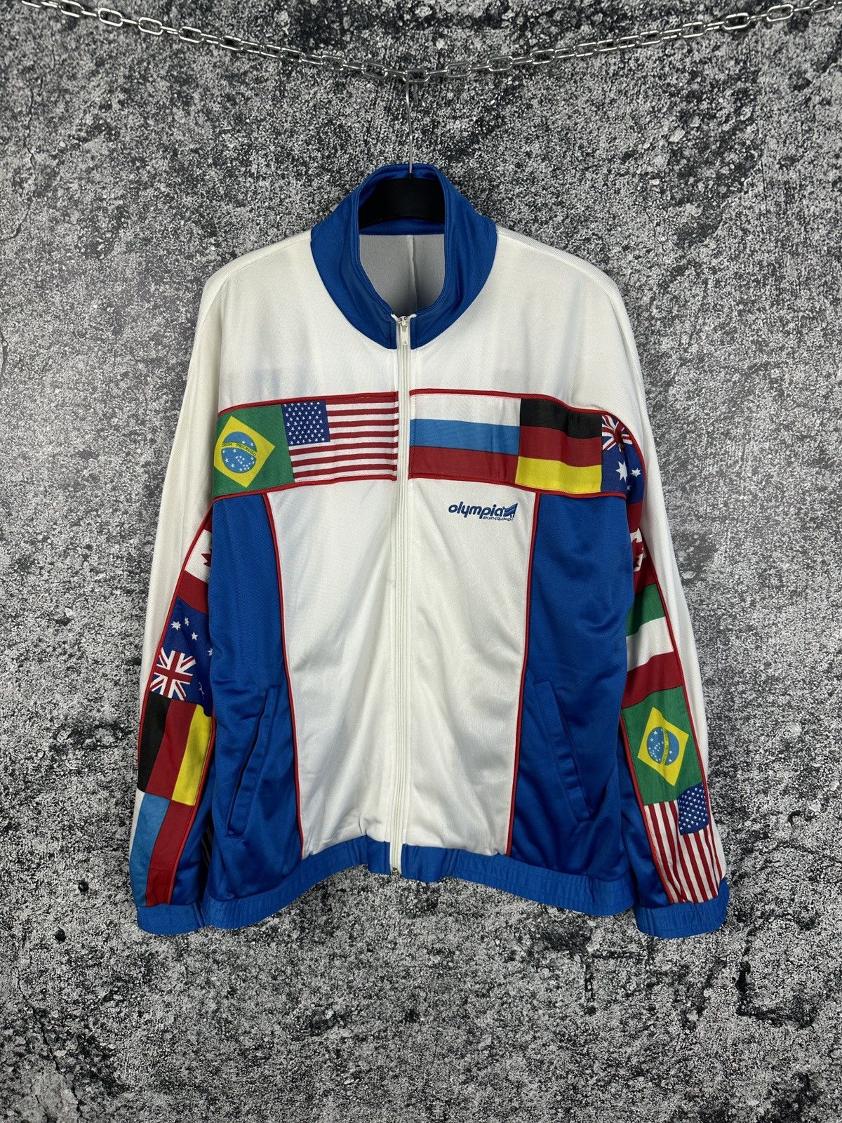 USA Olympics Olympia Sport Equipment Zip Jacket Olympics Games Size XL Size US XL / EU 56 / 4 - 1 Thumbnail