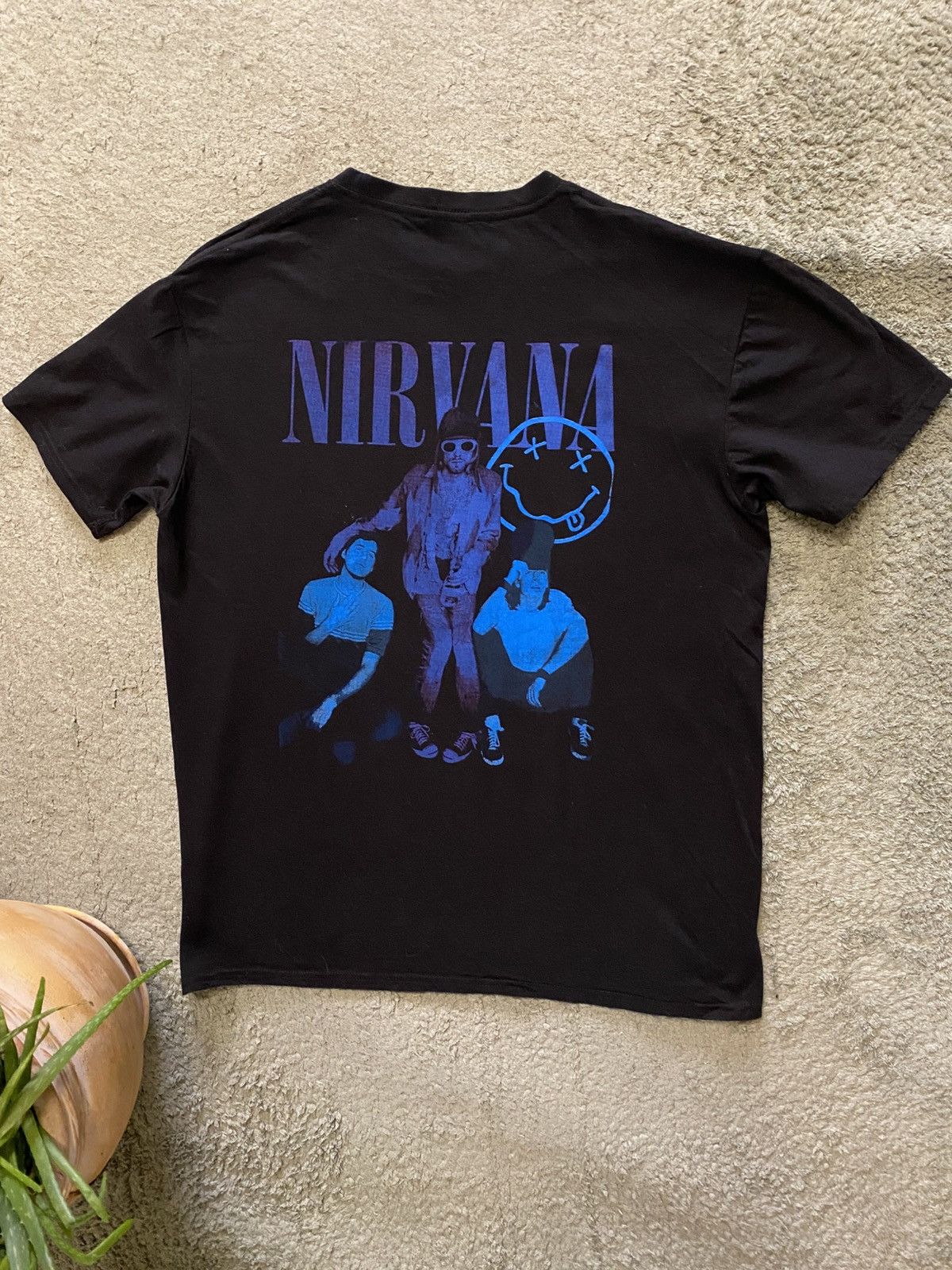 Band Tees × Nirvana Nirvana Y2K Band Oversize Tee S size Size US S / EU 44-46 / 1 - 1 Thumbnail