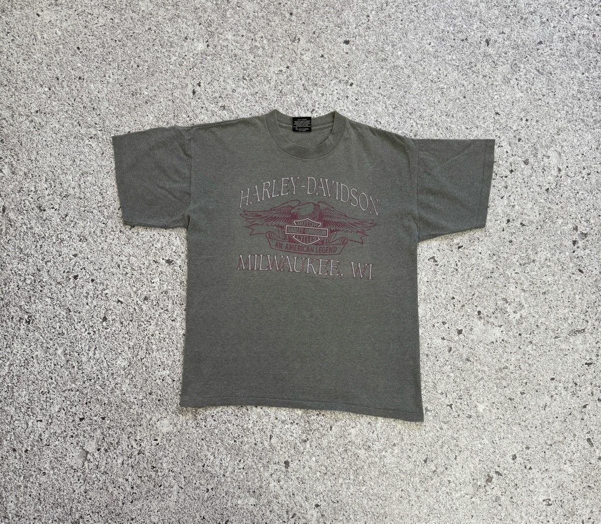 Harley Davidson × Vintage Rare Vintage Harley Davidson An American Legend 1991 T-Shirt Size US L / EU 52-54 / 3 - 3 Thumbnail