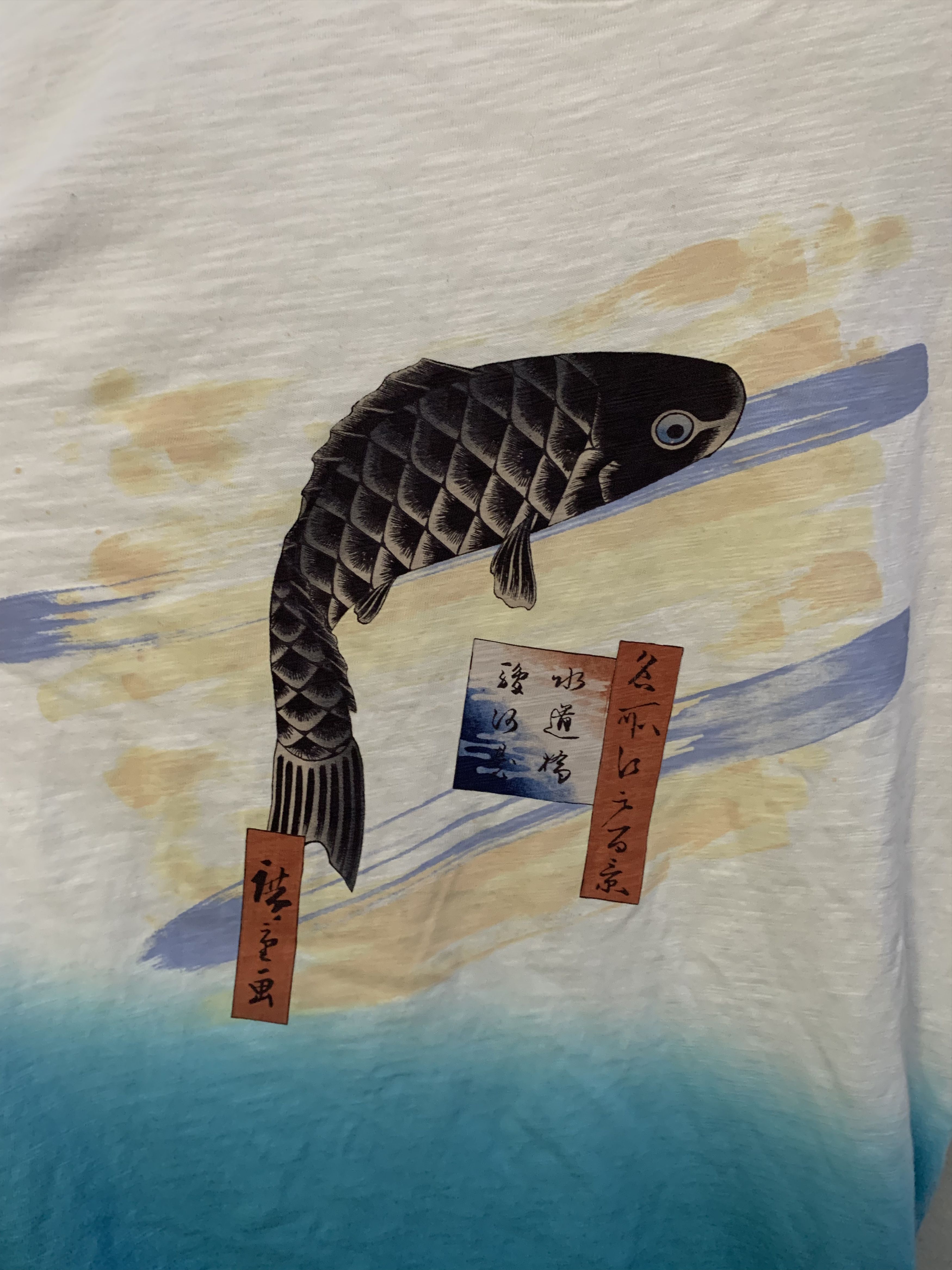 Uniqlo UNIQLO BFA Boston Museum Collab T Shirt ⊛ WHT/BLU/MLT ⊛ New Size US M / EU 48-50 / 2 - 2 Thumbnail