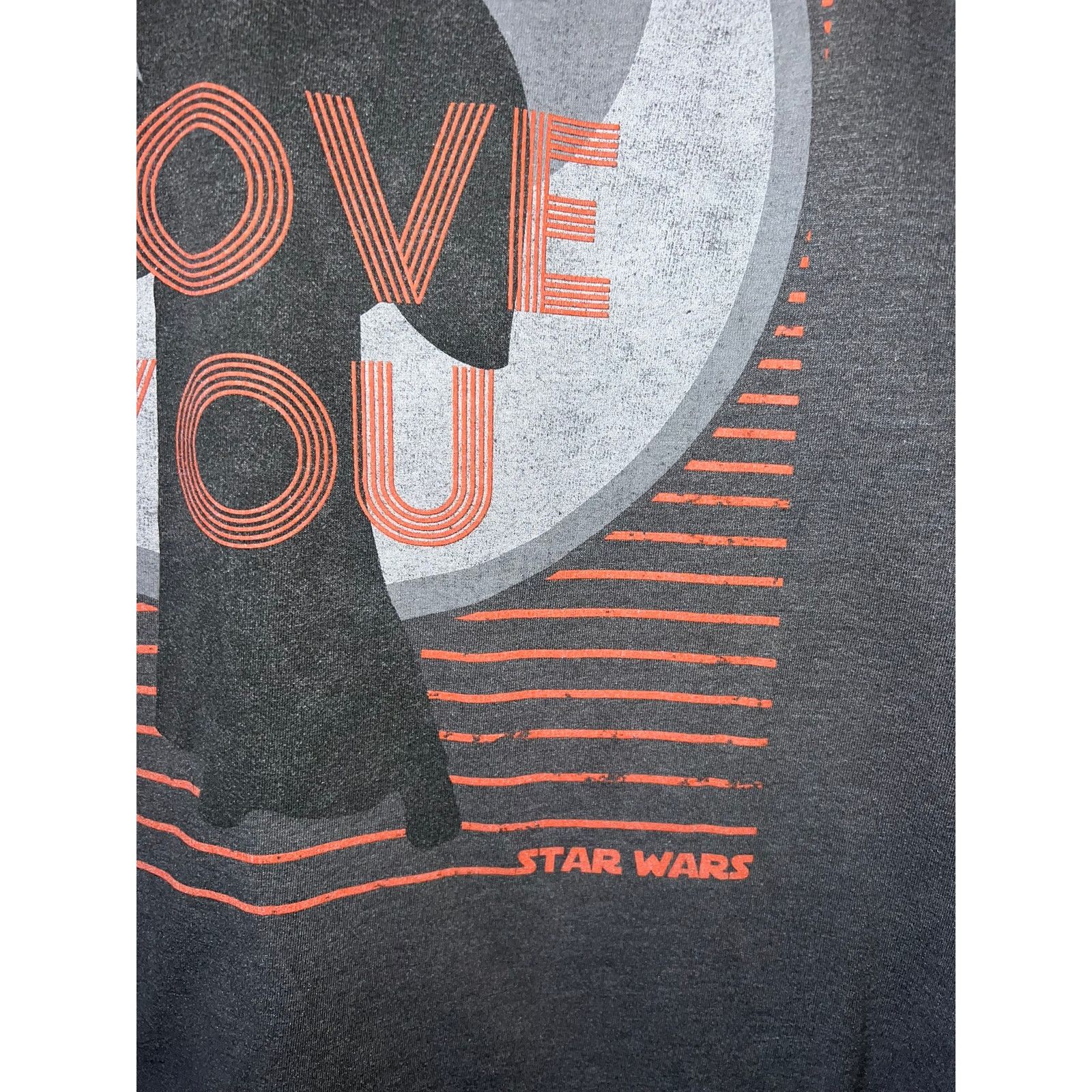Disney Disney Parks Star Wars Shirt I Love You Gray Movie Tee 2XL Size US XXL / EU 58 / 5 - 4 Thumbnail