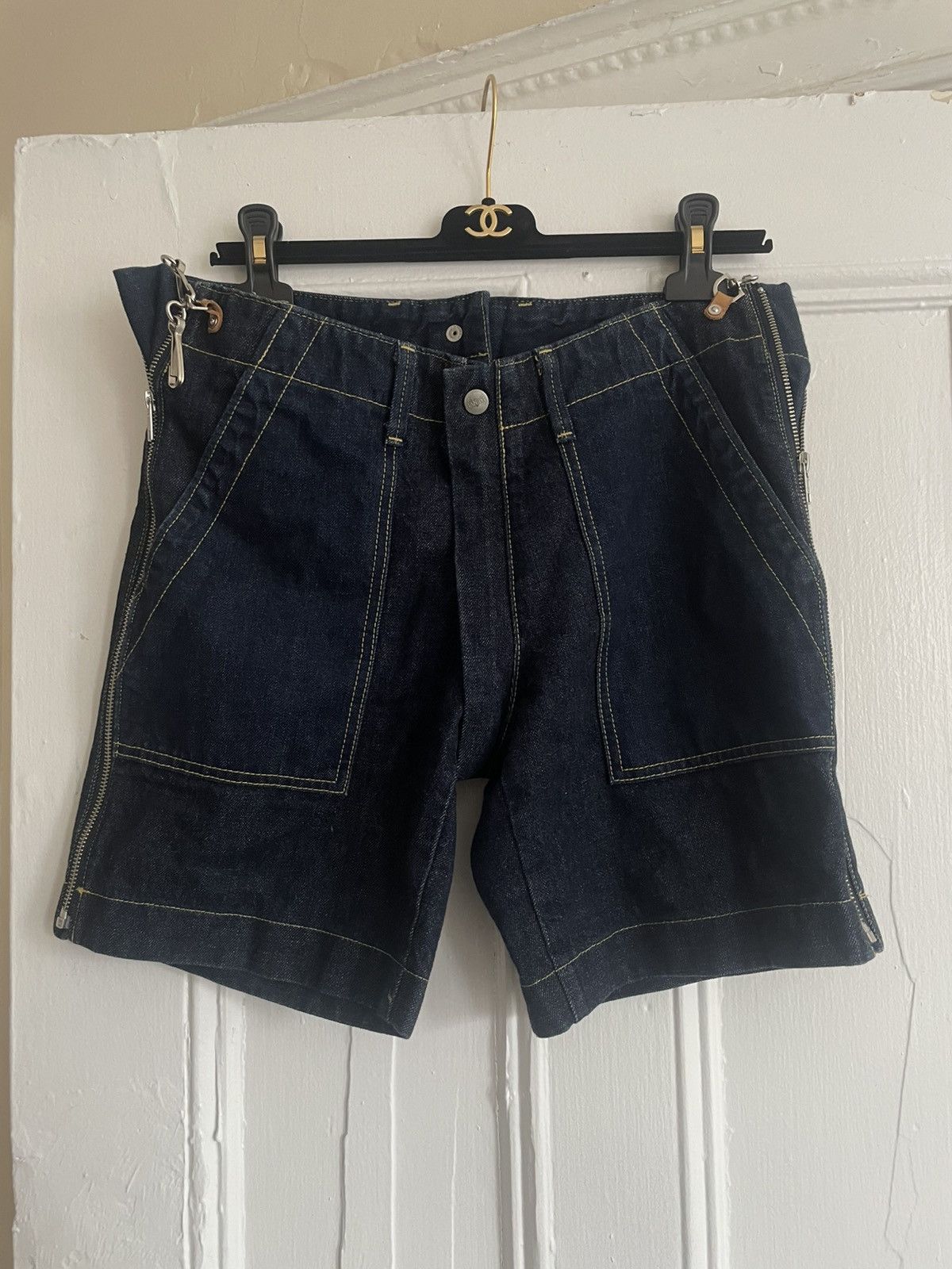 Comme des Garcons Adjustable zipper shorts Size 30" / US 8 / IT 44 - 1 Thumbnail