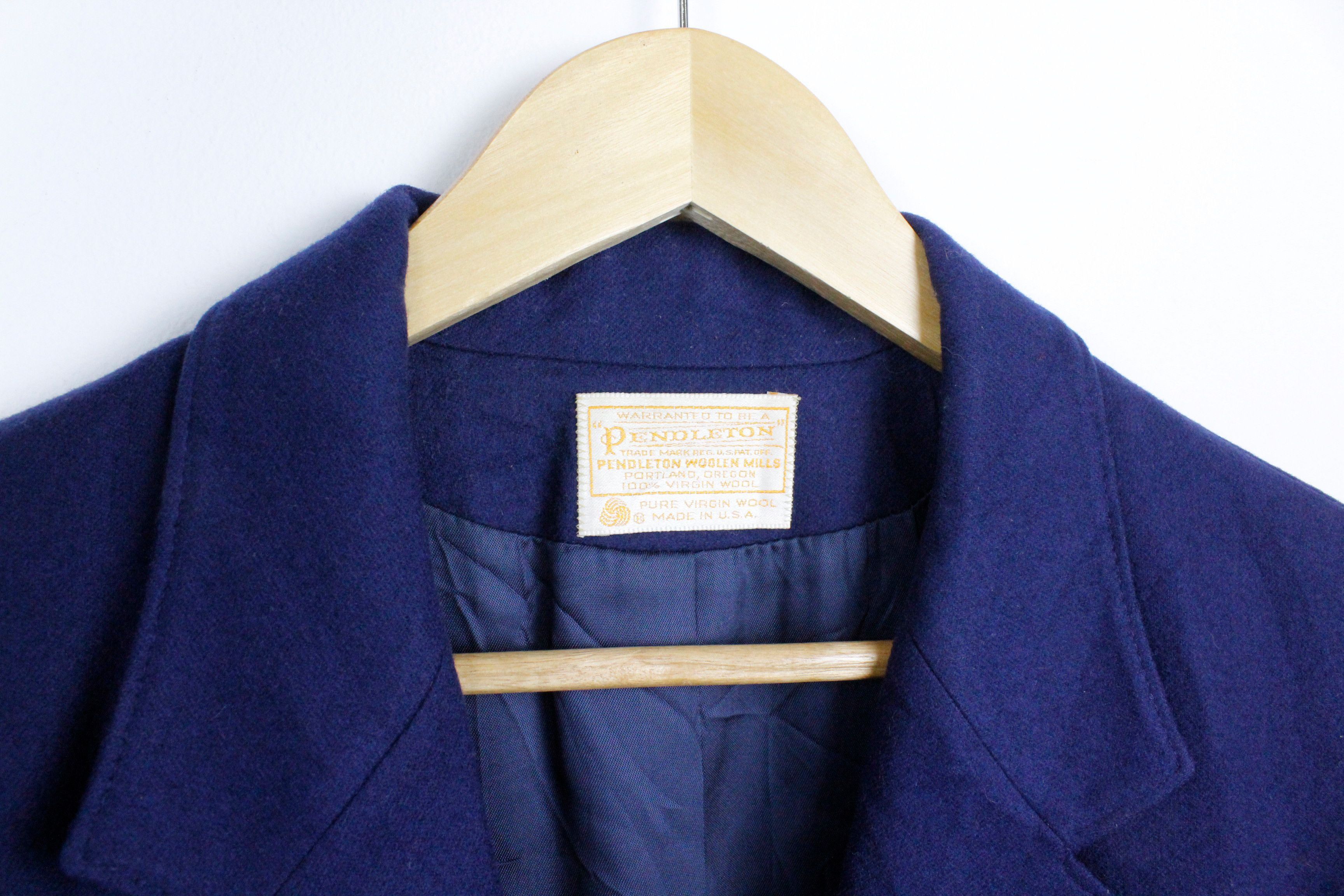 Pendleton Womens Vintage Pendleton Tailoring Formal Wool Blazer Jacket Size L / US 10 / IT 46 - 3 Thumbnail