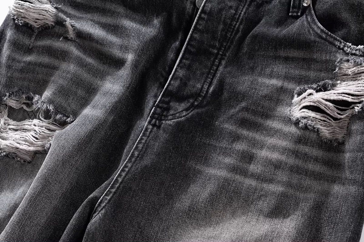 Japanese Brand × Jean Distressed Ripped Baggy Denim Size US 32 / EU 48 - 5 Thumbnail
