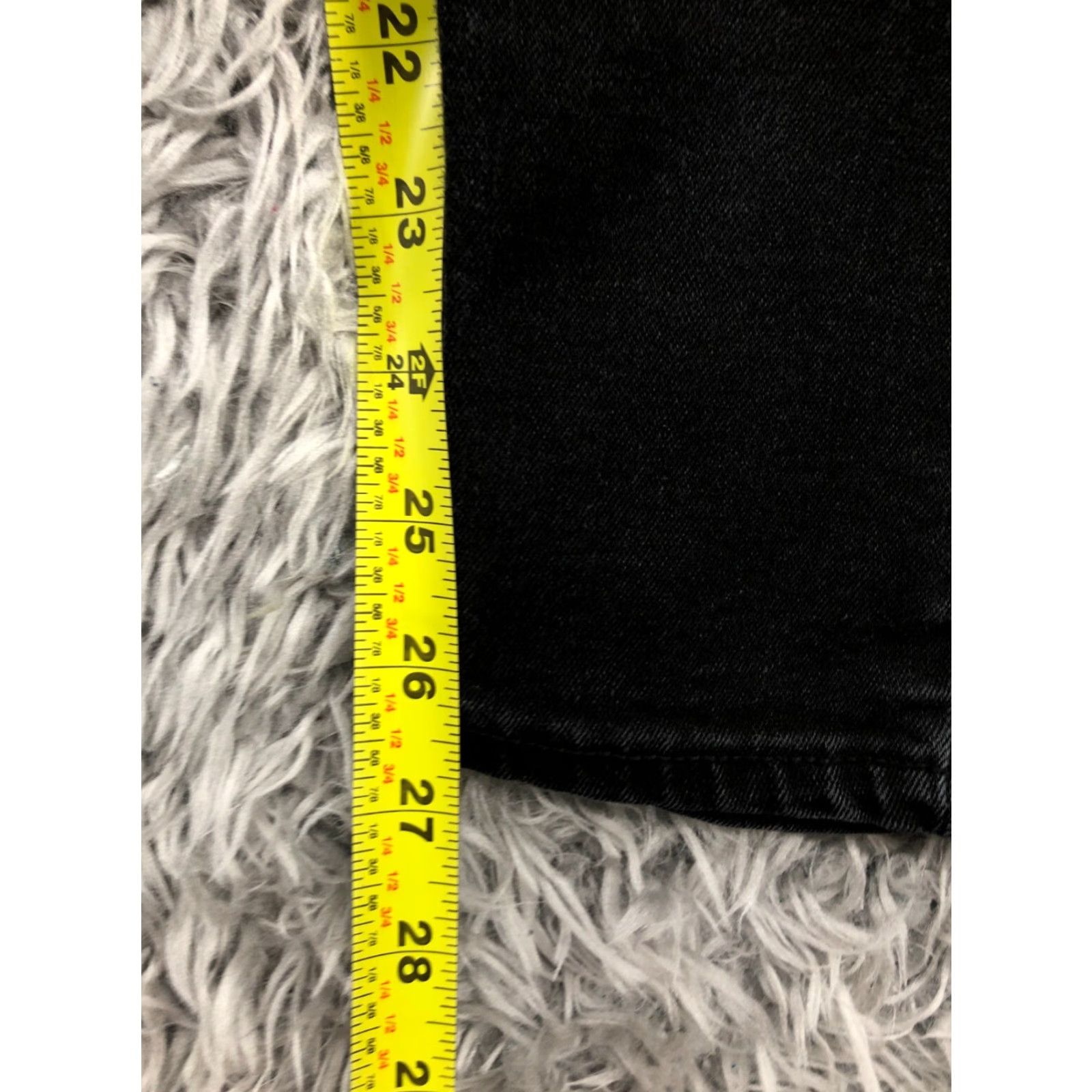 Old Navy Old Navy Jeans Medium Rise Skinny Womens Size 6 Black Dark Wash Denim 5-Pocket) Size 28" / US 6 / IT 42 - 3 Thumbnail