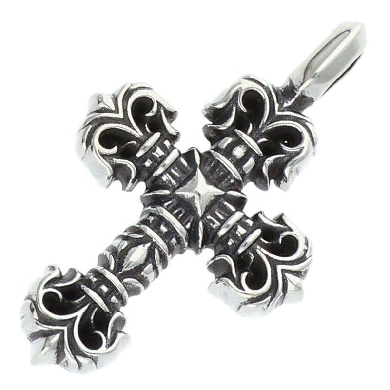 Chrome Hearts Chrome Hearts Filigree Charm Silver Necklace Size ONE SIZE - 1 Thumbnail
