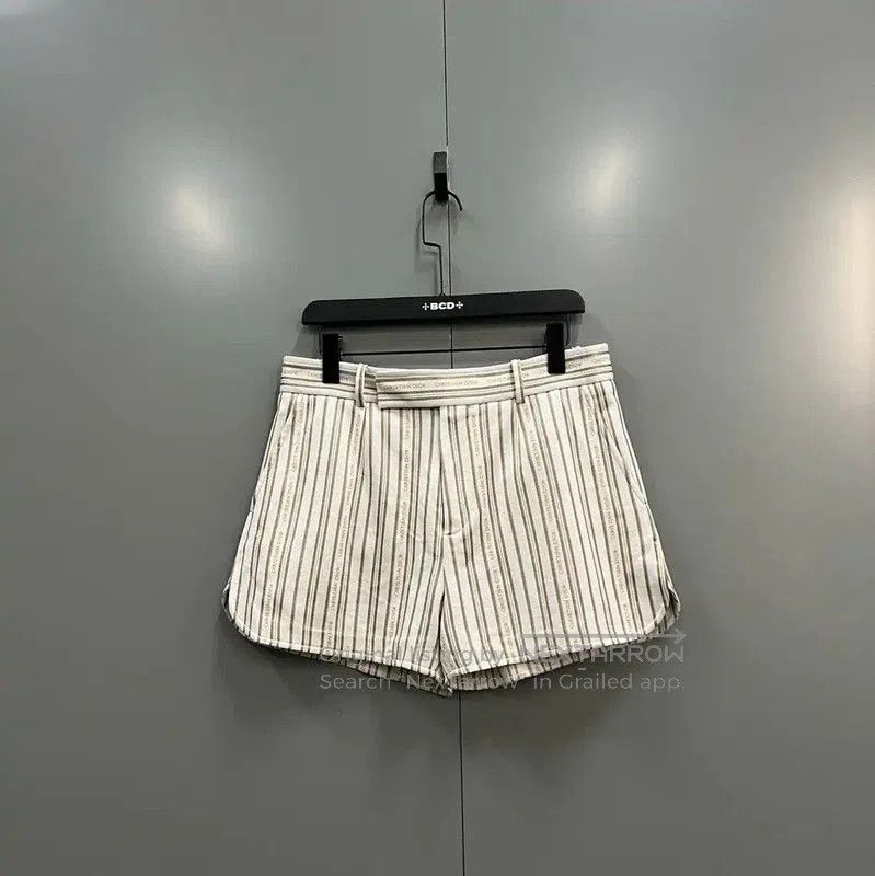 Dior Dior Summer Beige Stripe Shorts . Size 23" - 1 Thumbnail
