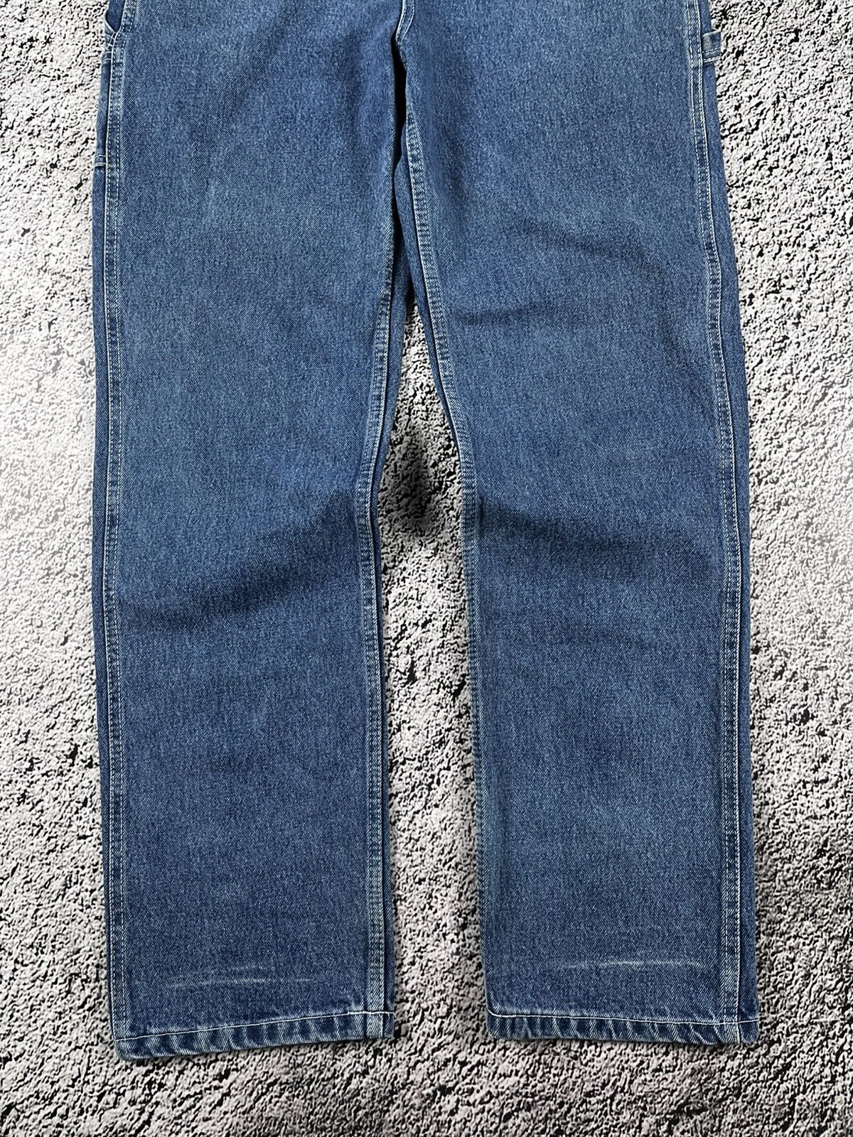 Vintage Vintage 90s Bellys denim bib overall workwear style size 31 Size 31" - 7 Thumbnail