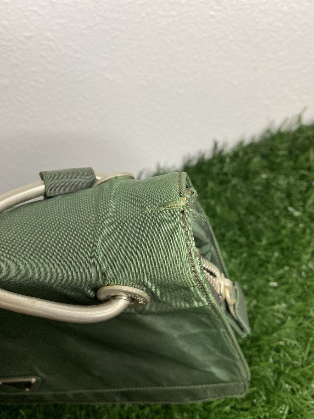 Prada Prada Nylon Rare Single Flap Shoulder Bag Size ONE SIZE - 8 Thumbnail