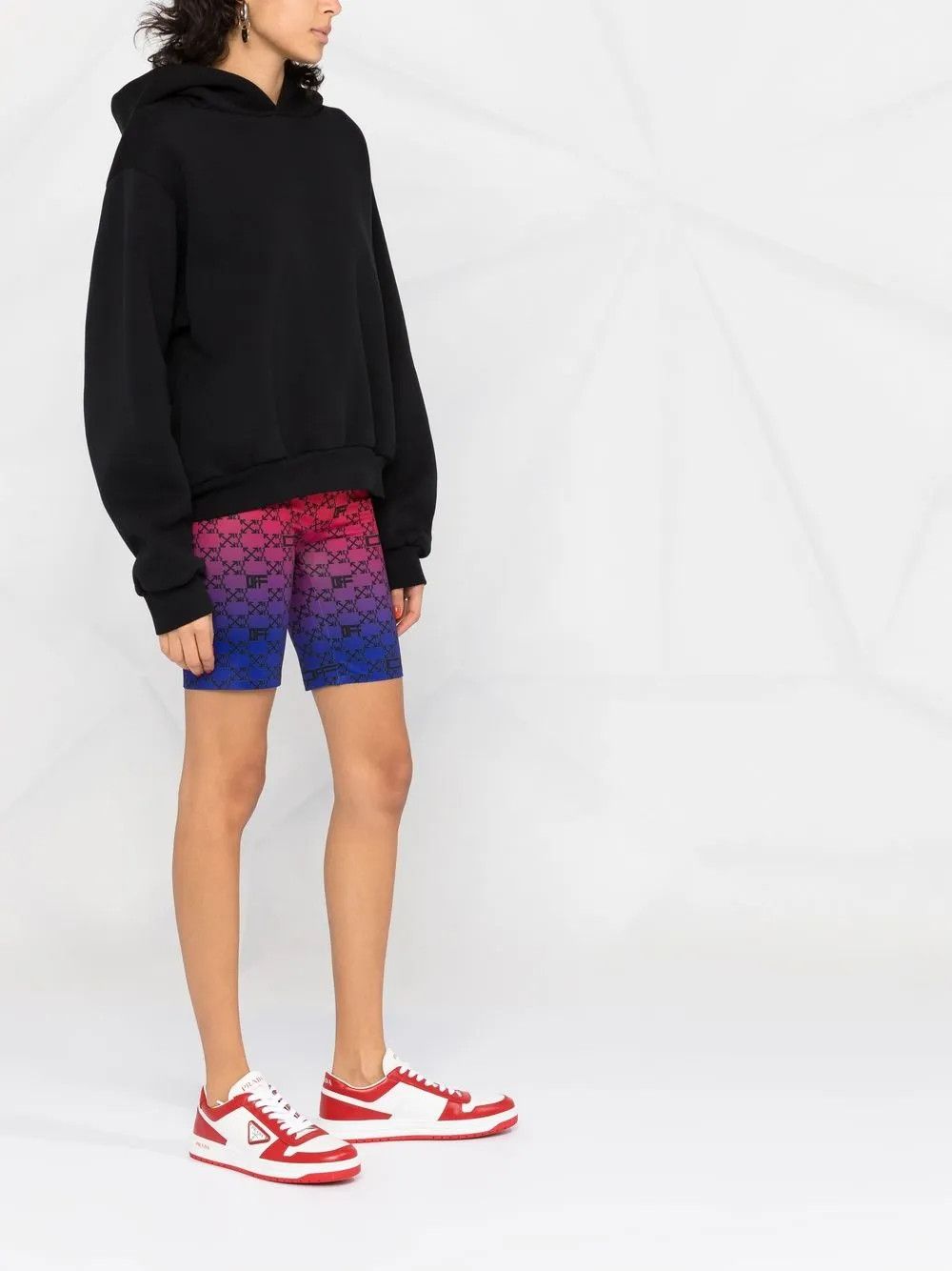Off-White o1y1125 Short in Multicolor Size 27" / US 4 / IT 40 - 4 Thumbnail