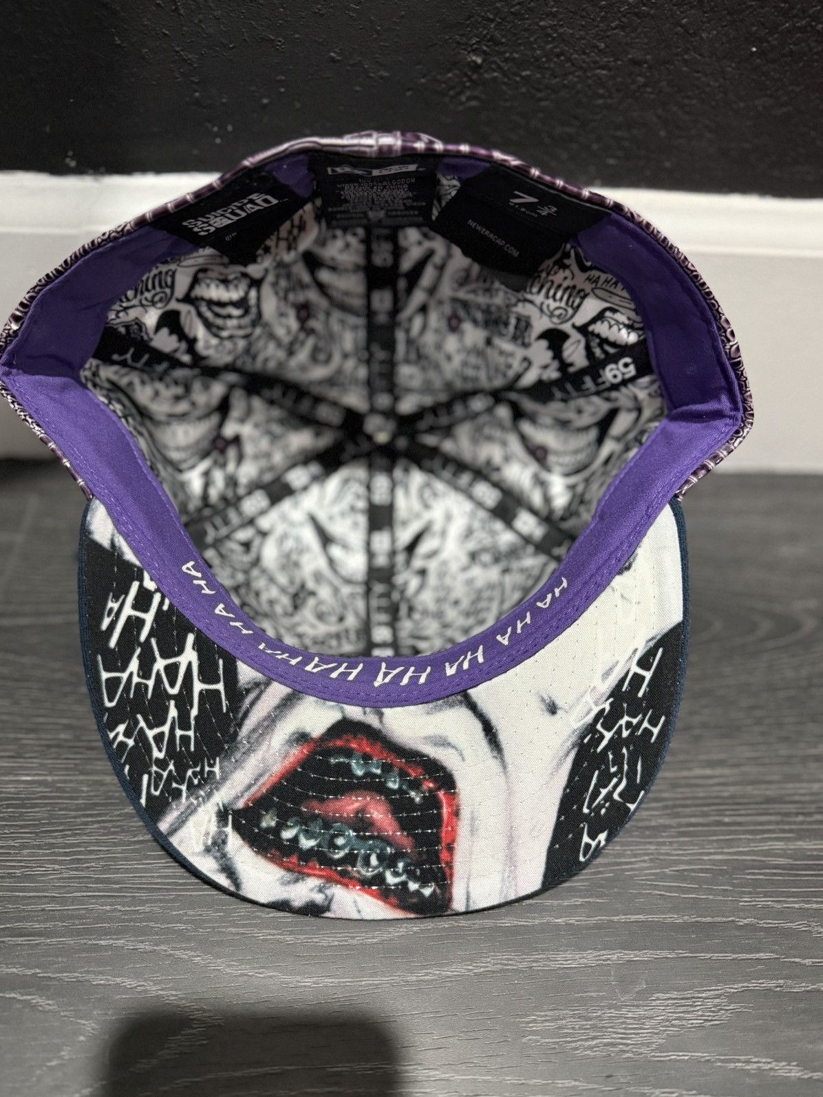 New Era Joker Suicide Squad New Era Hat Size 46 - 3 Thumbnail
