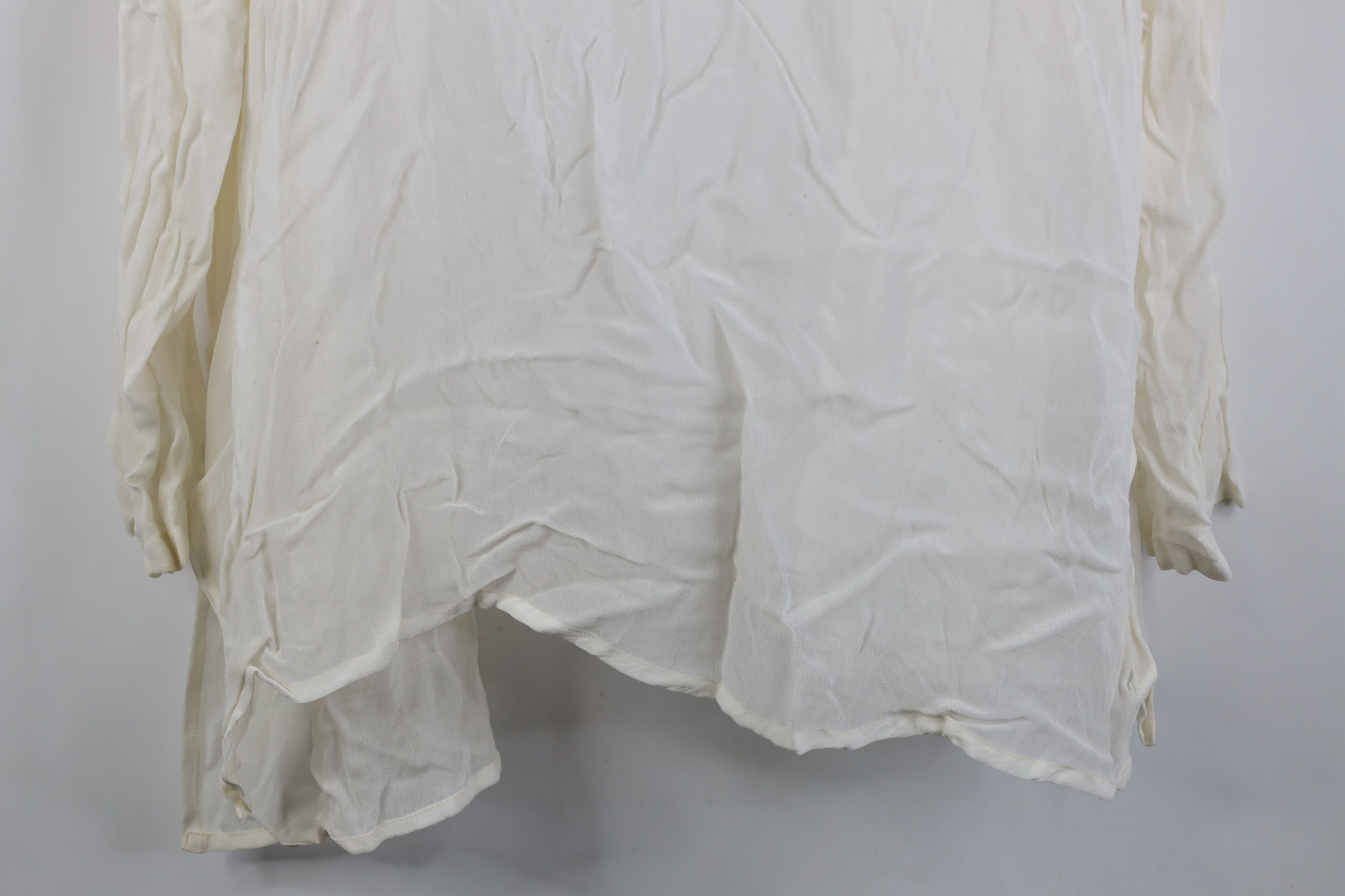 Vintage Deadstock Vintage 90s Babydoll Sheer Open Front Cardigan Size XL / US 12-14 / IT 48-50 - 14 Thumbnail