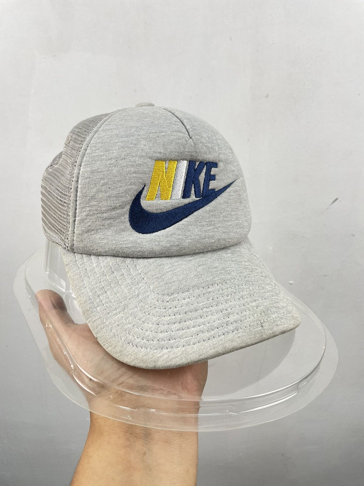 Nike Vintage Y2K Nike Trucker Cap Hat Mesh Size ONE SIZE - 1 Thumbnail