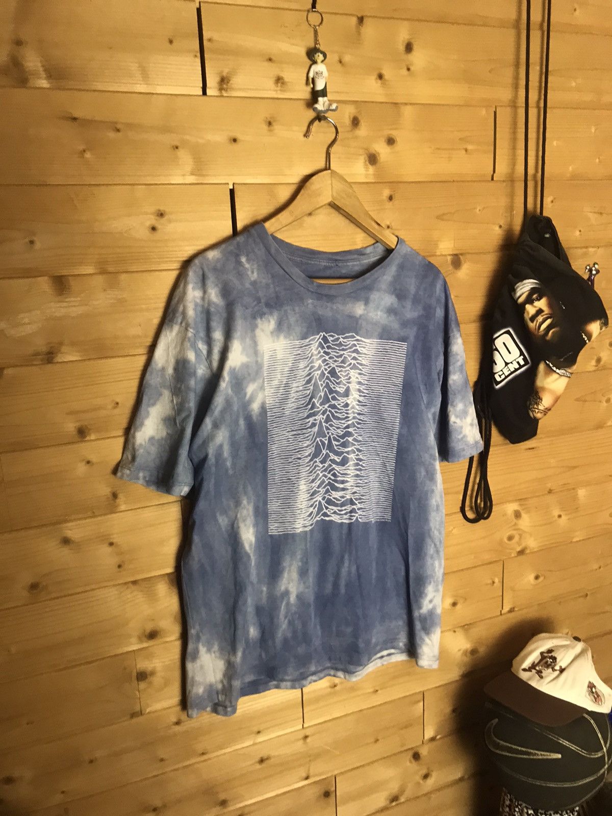 Vintage Joy Division unknown pleasures oversized tie dye t-shirt Size US M / EU 48-50 / 2 - 1 Thumbnail