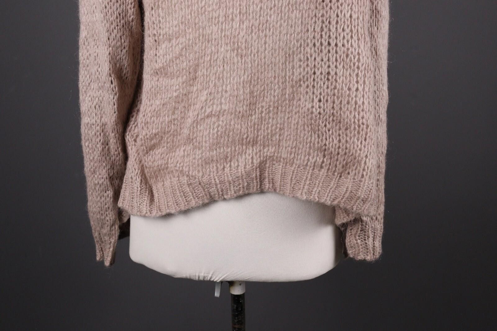 Designer Manila Grace Mohair Pink Draped Cardigan Sweater Size 1 Size M / US 6-8 / IT 42-44 - 7 Thumbnail