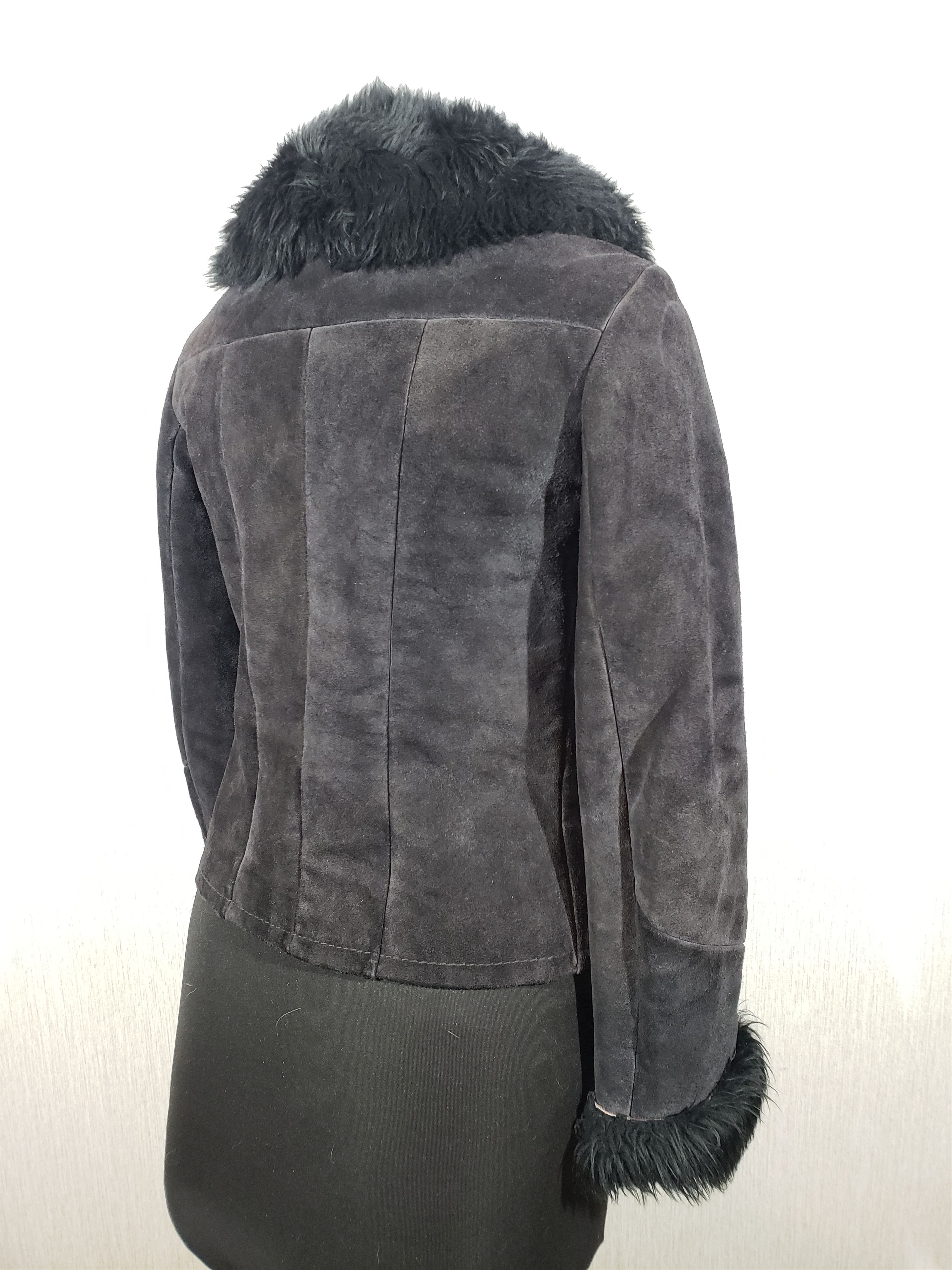 Genuine Leather Beautiful black women's leather jacket. Size M / US 6-8 / IT 42-44 - 5 Thumbnail
