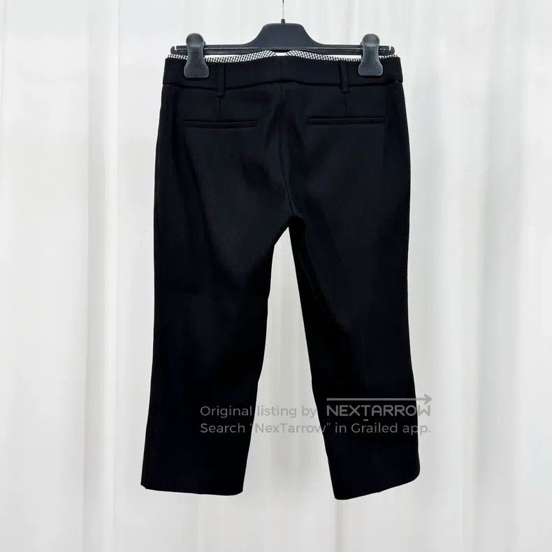 Gucci Gucci Black plaid stitched three-point trousers Size US 38 / EU 54 - 2 Thumbnail