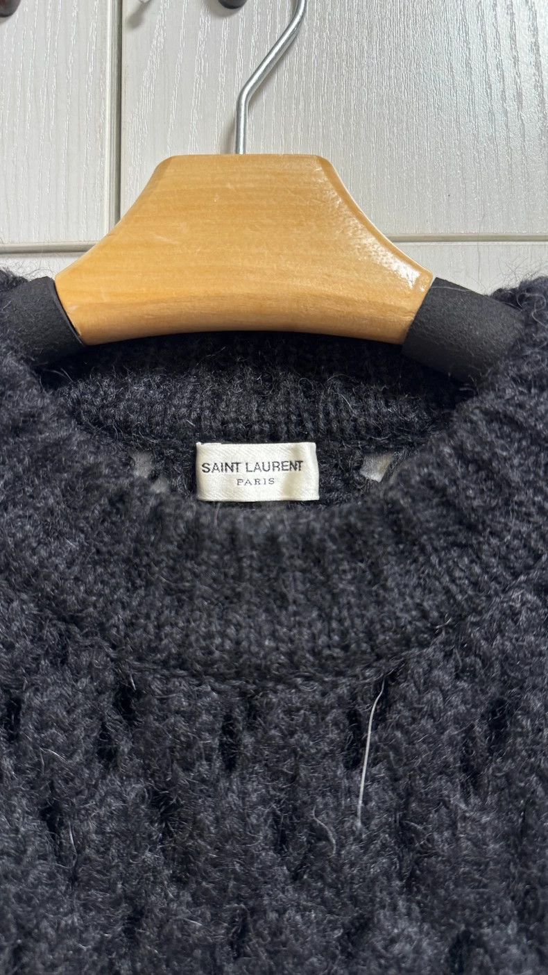 Saint Laurent Paris Saint Laurent Paris Show style cut-out sweater Size US XL / EU 56 / 4 - 2 Thumbnail