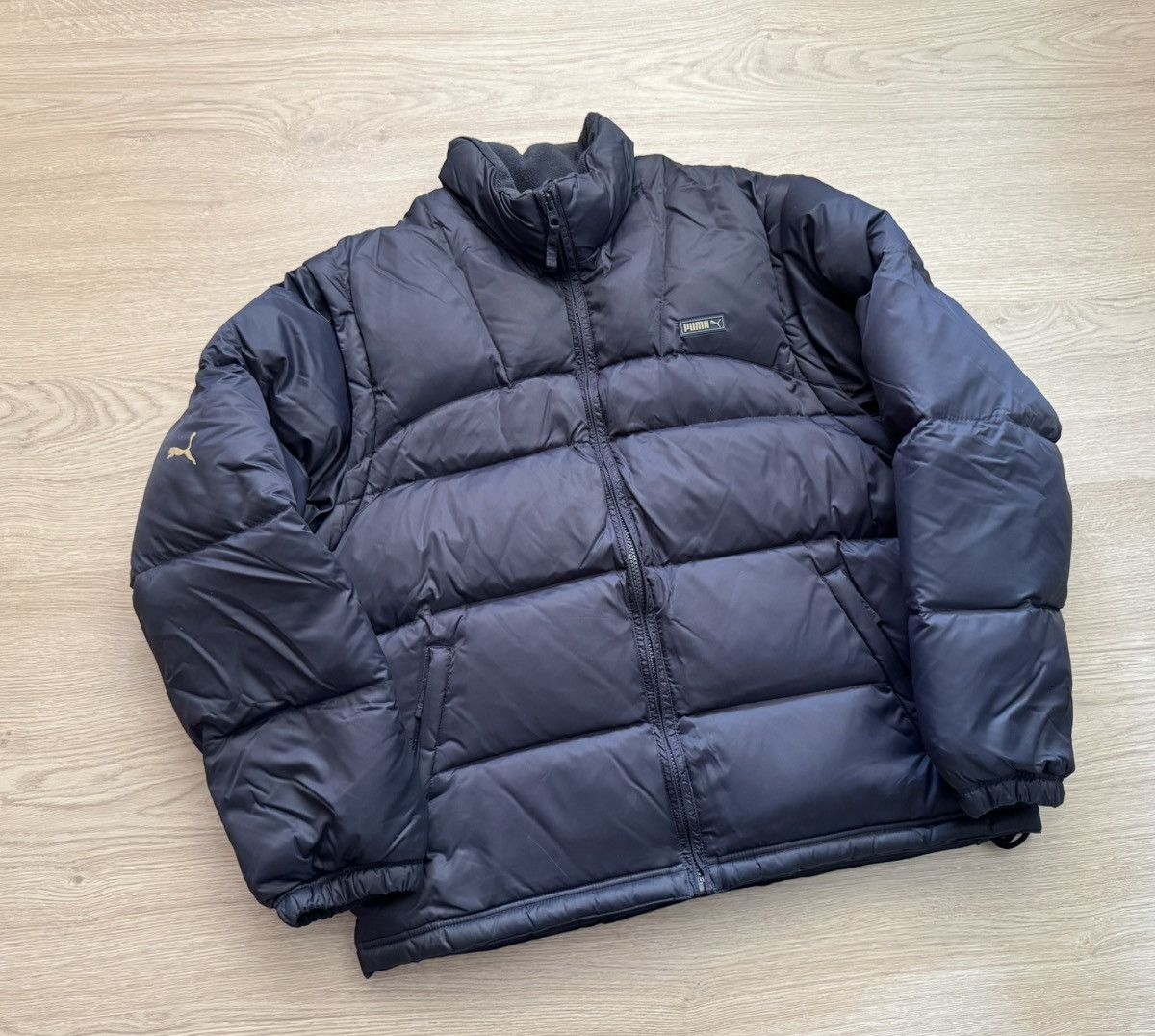 Puma Vintage 90’s Puma y2k Transformer Duck Down Puffer Jacket Size US L / EU 52-54 / 3 - 1 Thumbnail