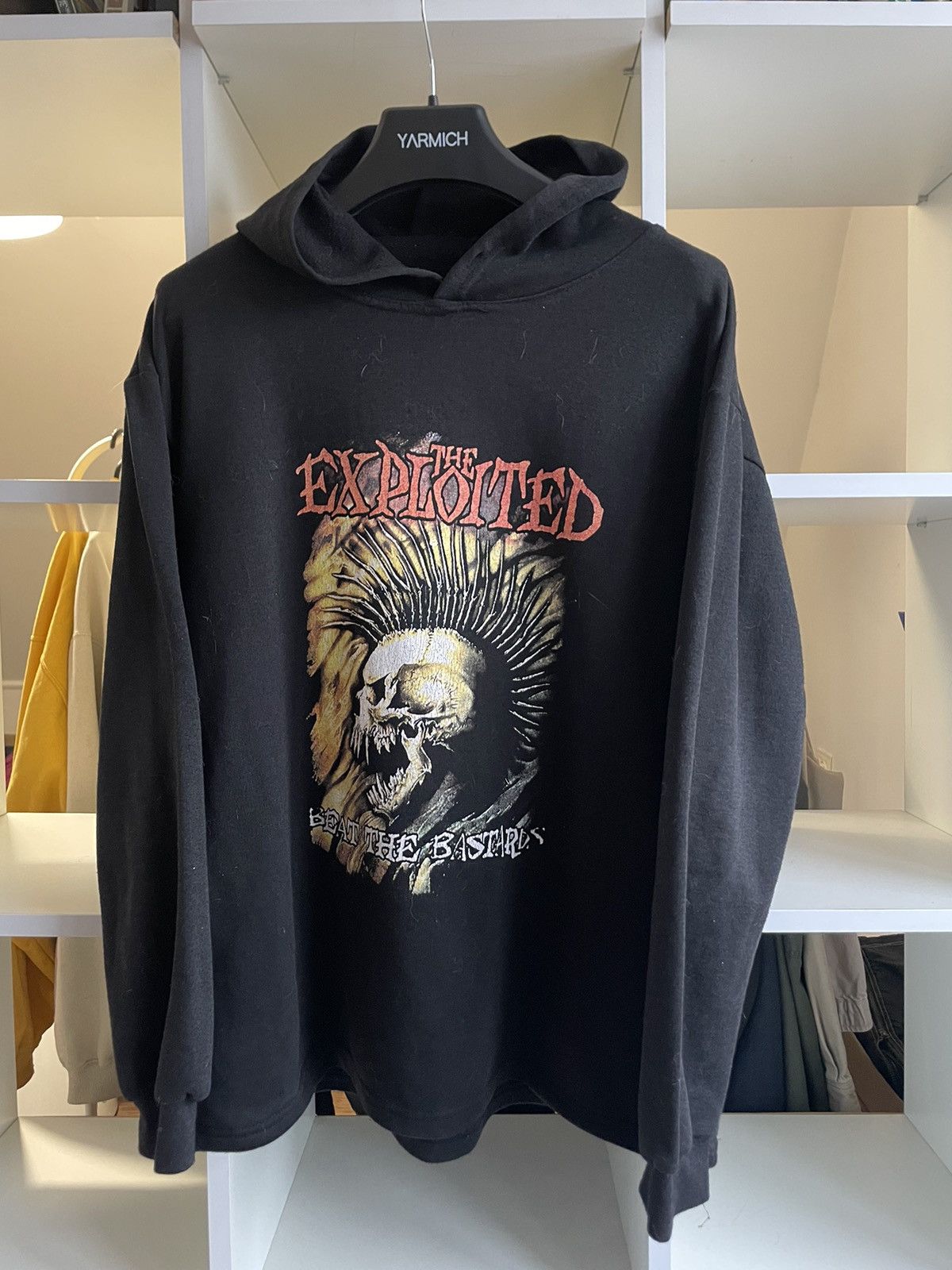 Band Tees × Vintage Vintage The Exploited Punk Band Hoodie Size US M / EU 48-50 / 2 - 4 Thumbnail